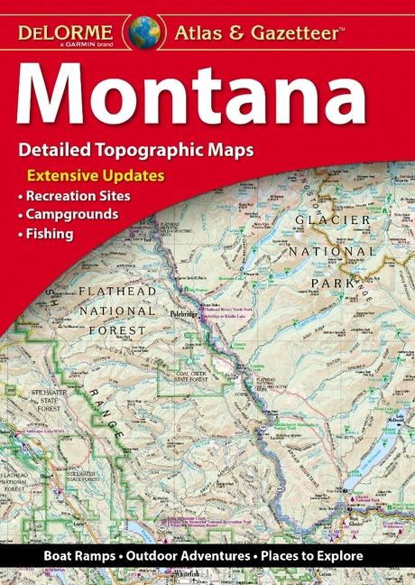 Vorderes Coverbild Delorme Atlas & Gazetteer: Montana