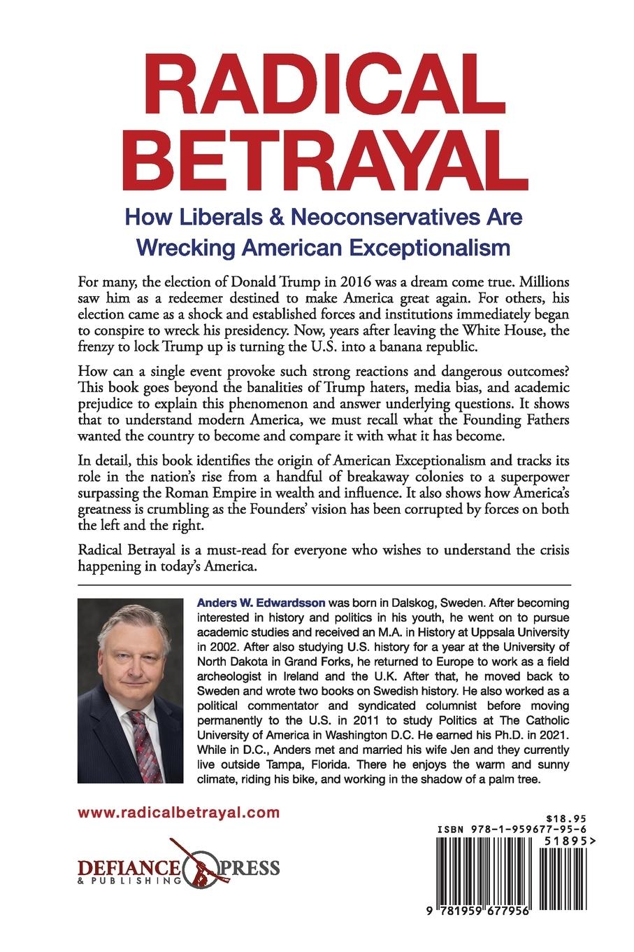 Rückseitencover Radical Betrayal