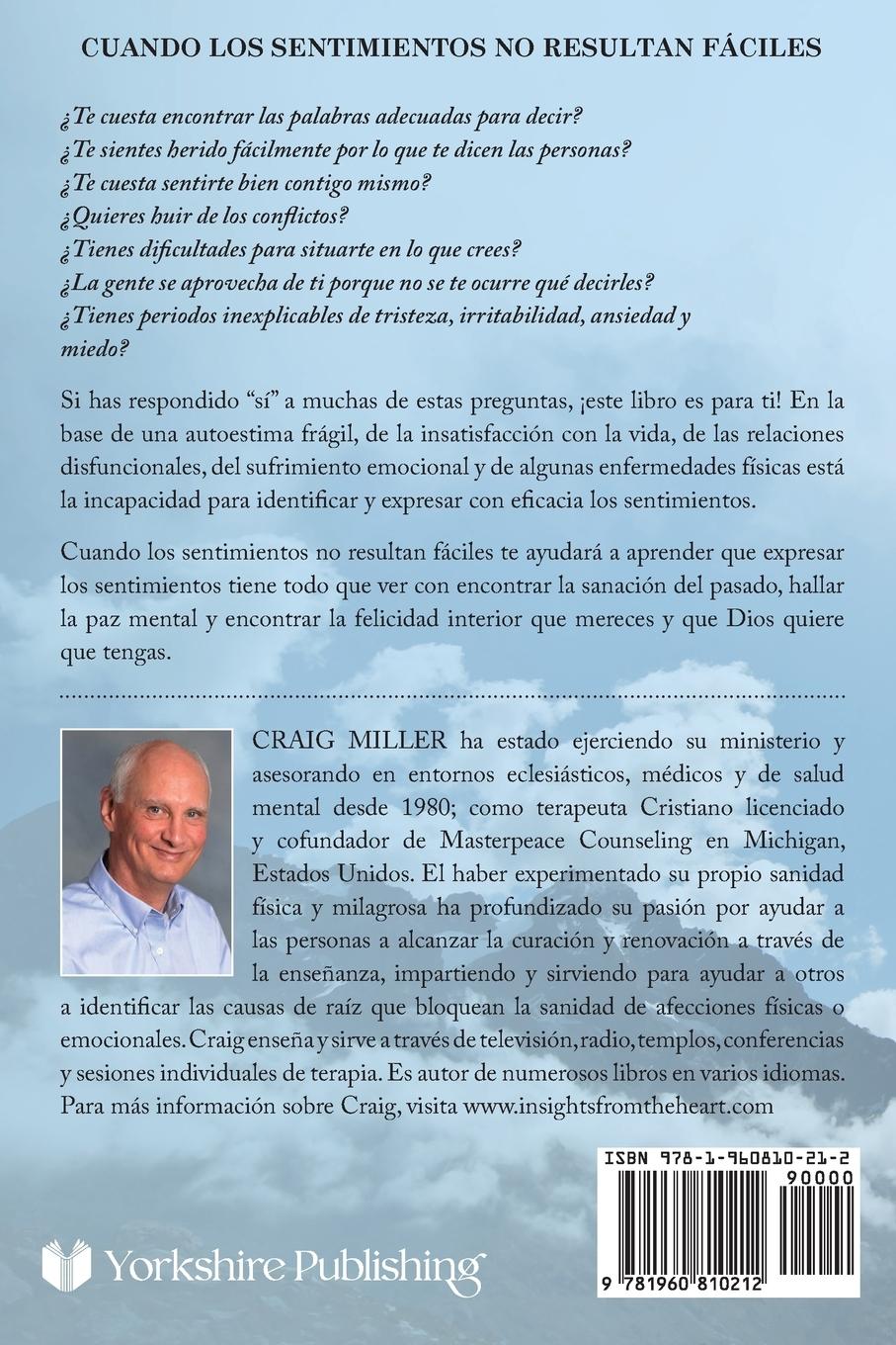 Rückseitencover Cuando los sentimientos no resultan fáciles