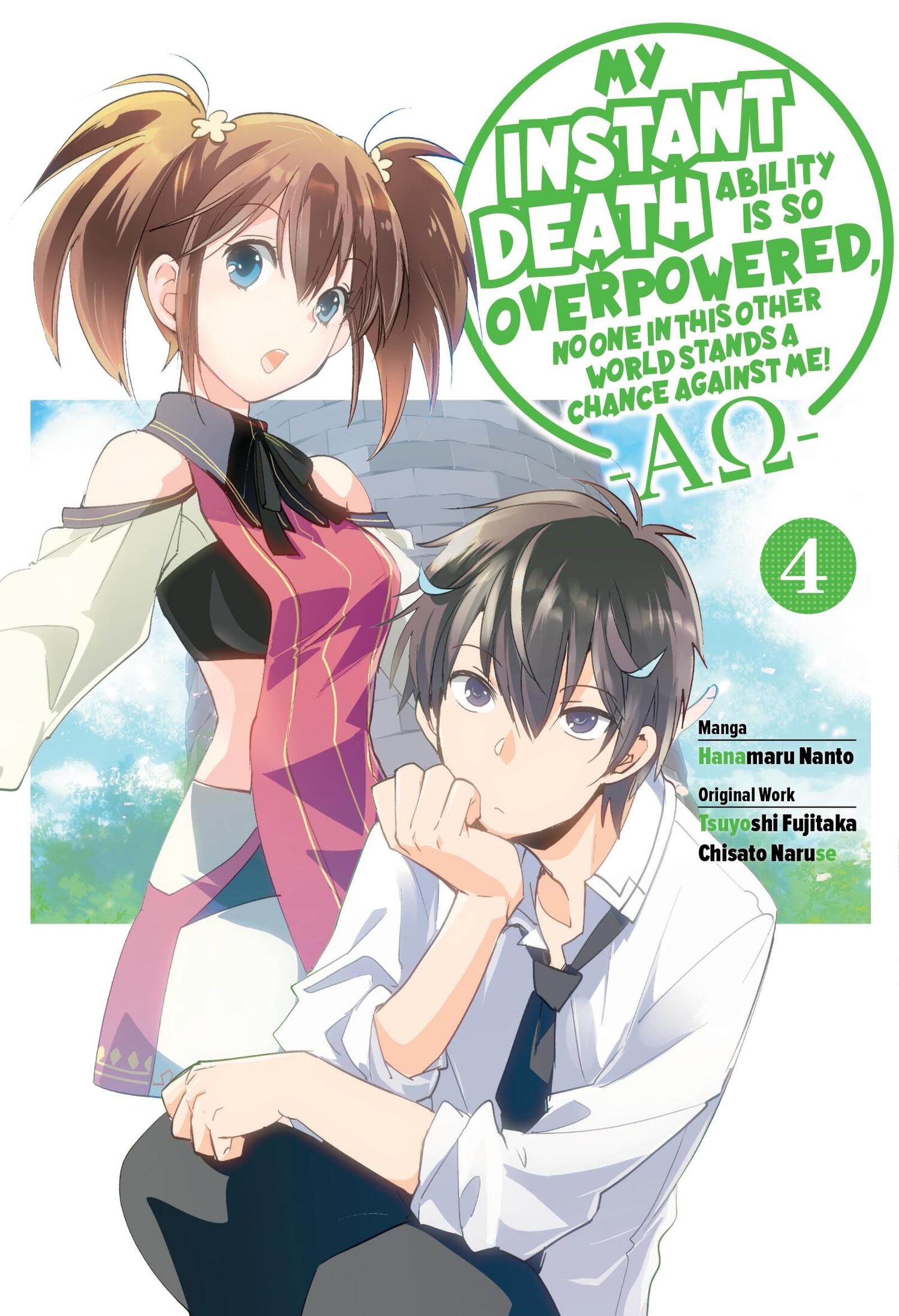 Vorderes Coverbild My Instant Death Ability Is So Overpowered, No One in This Other World Stands a Chance Against Me! --Ao--, Vol. 4 (Manga)