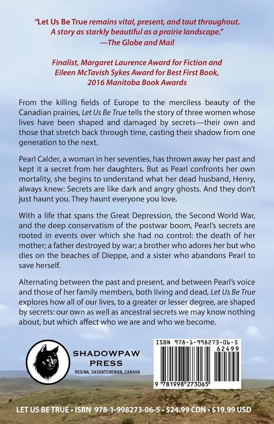 Rückseitencover Let Us Be True