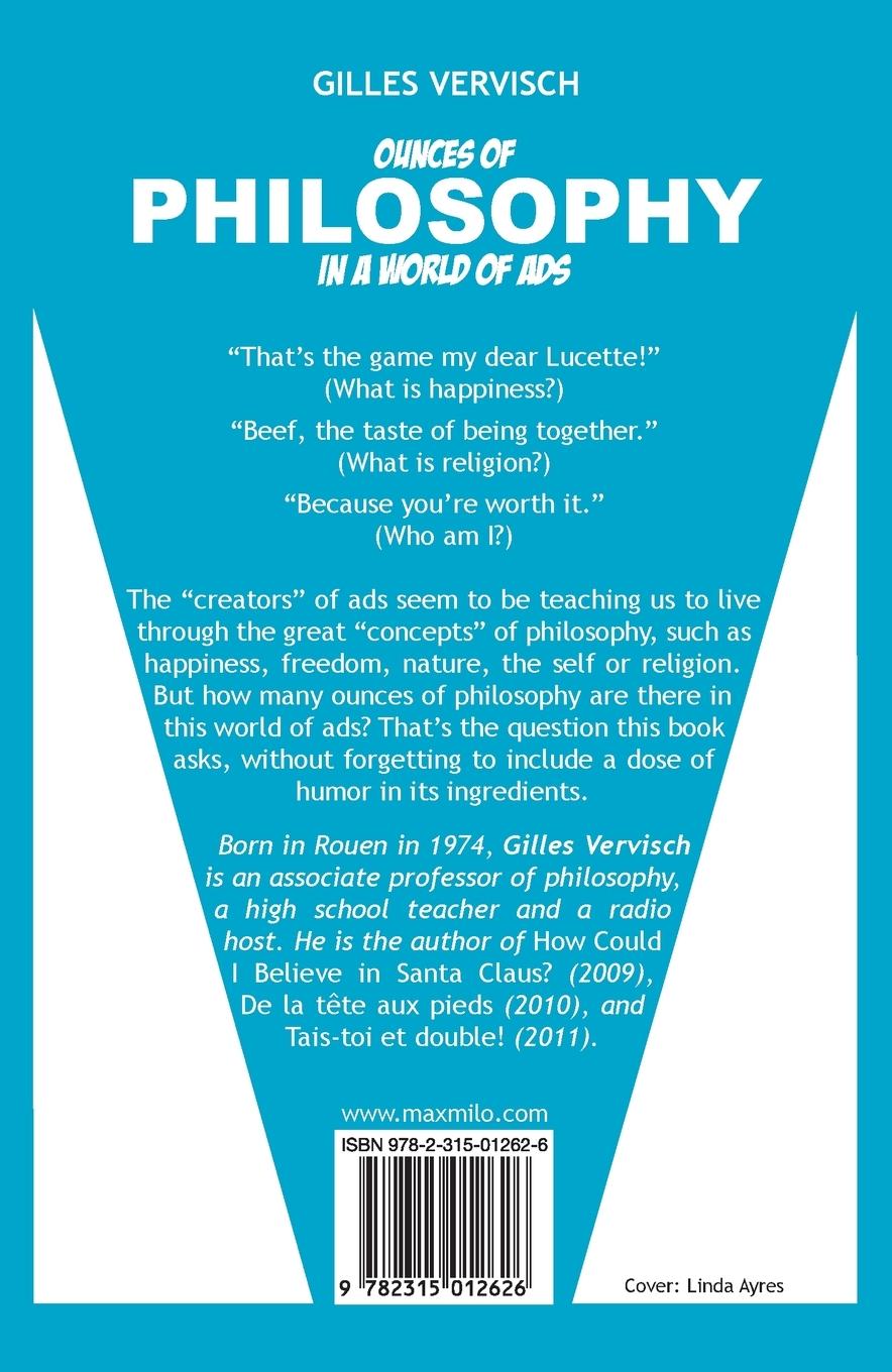 Rückseitencover Ounces of Philosophy in a World of Ads
