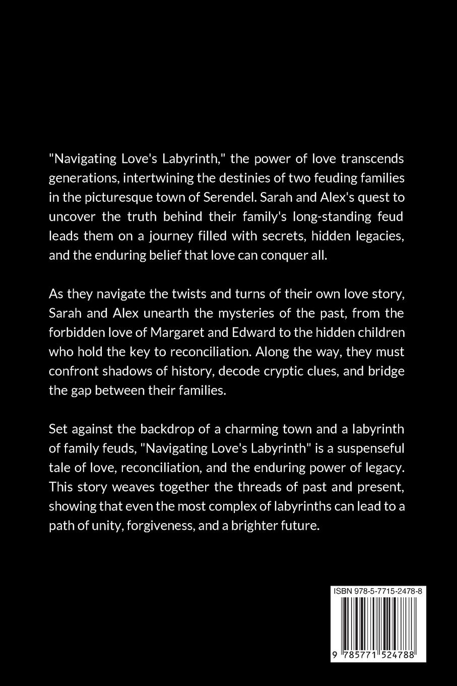 Rückseitencover Navigating Love's Labyrinth