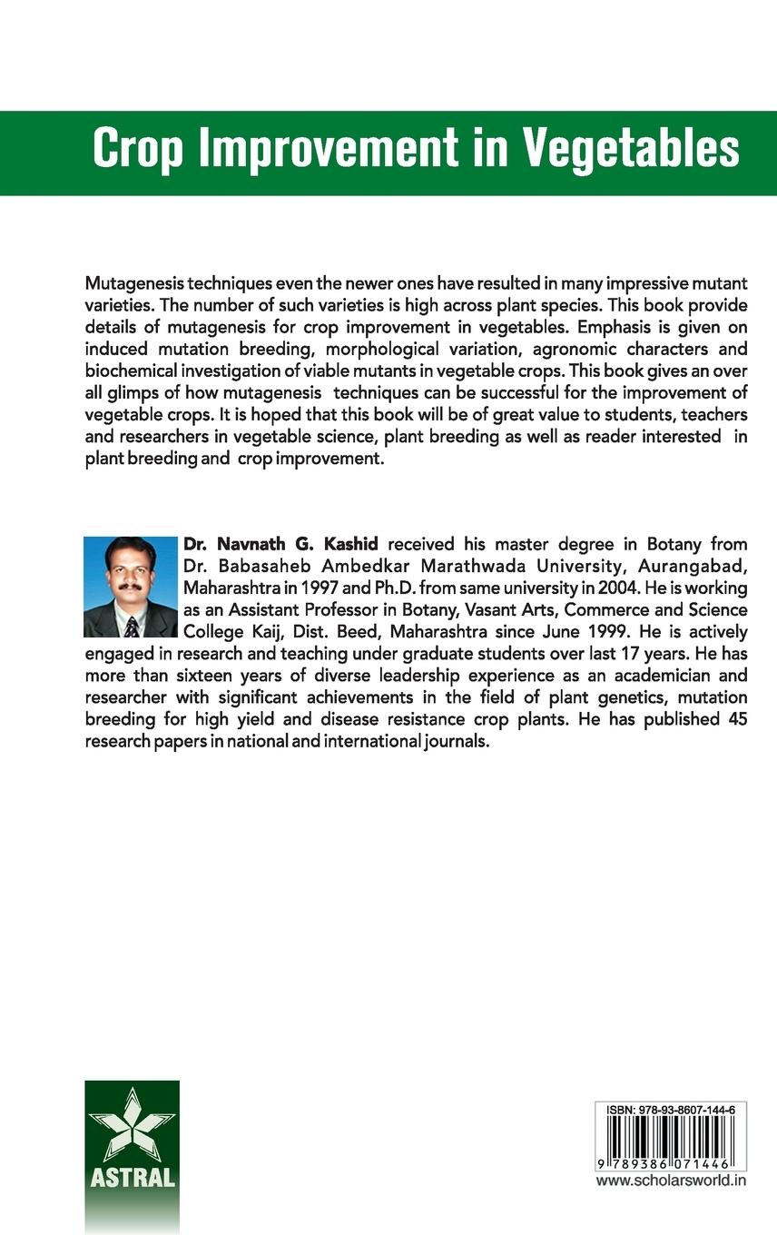 Rückseitencover Crop Improvement in Vegetables