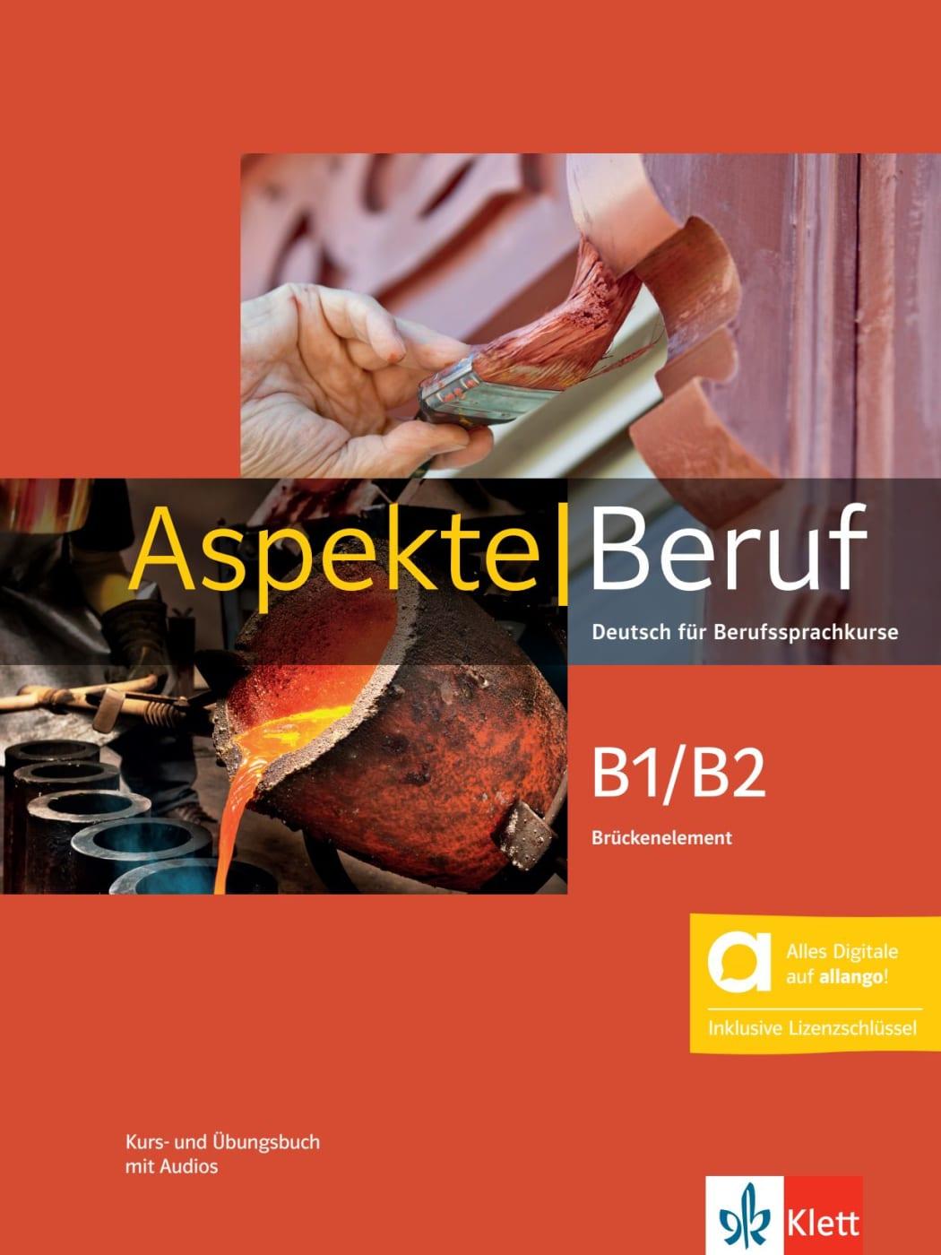 Vorderes Coverbild Aspekte Beruf B1/B2 Brückenelement - Hybride Ausgabe allango