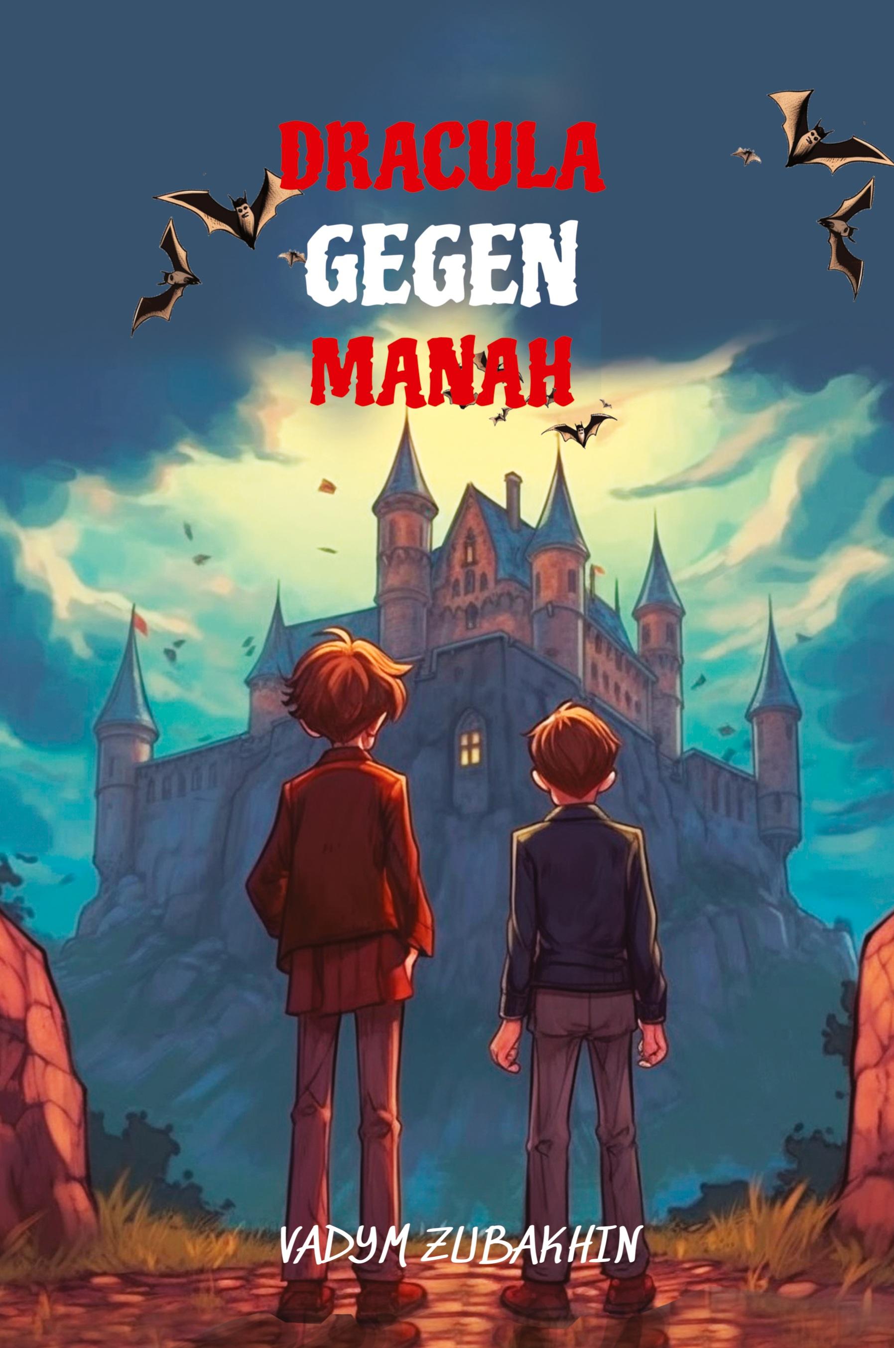 Vorderes Coverbild Lerne russische Sprache mit Dracula Gegen Manah und mache dich bereit, verzaubert zu werden!