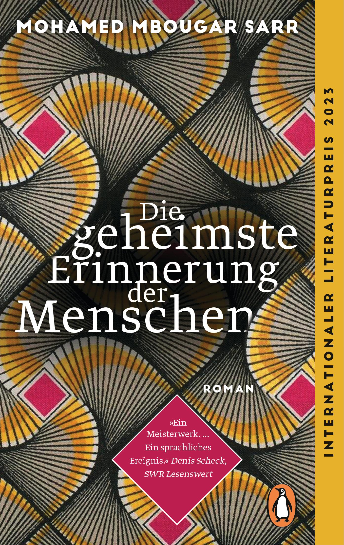 Vorderes Coverbild Die geheimste Erinnerung der Menschen