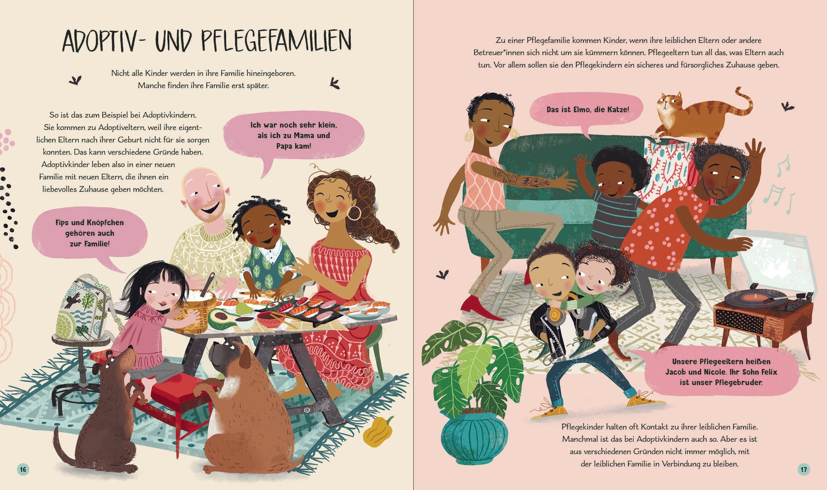 Beispielinhalt (Bild) Unsere kunterbunte Welt - Wir sind wunderbar verschieden