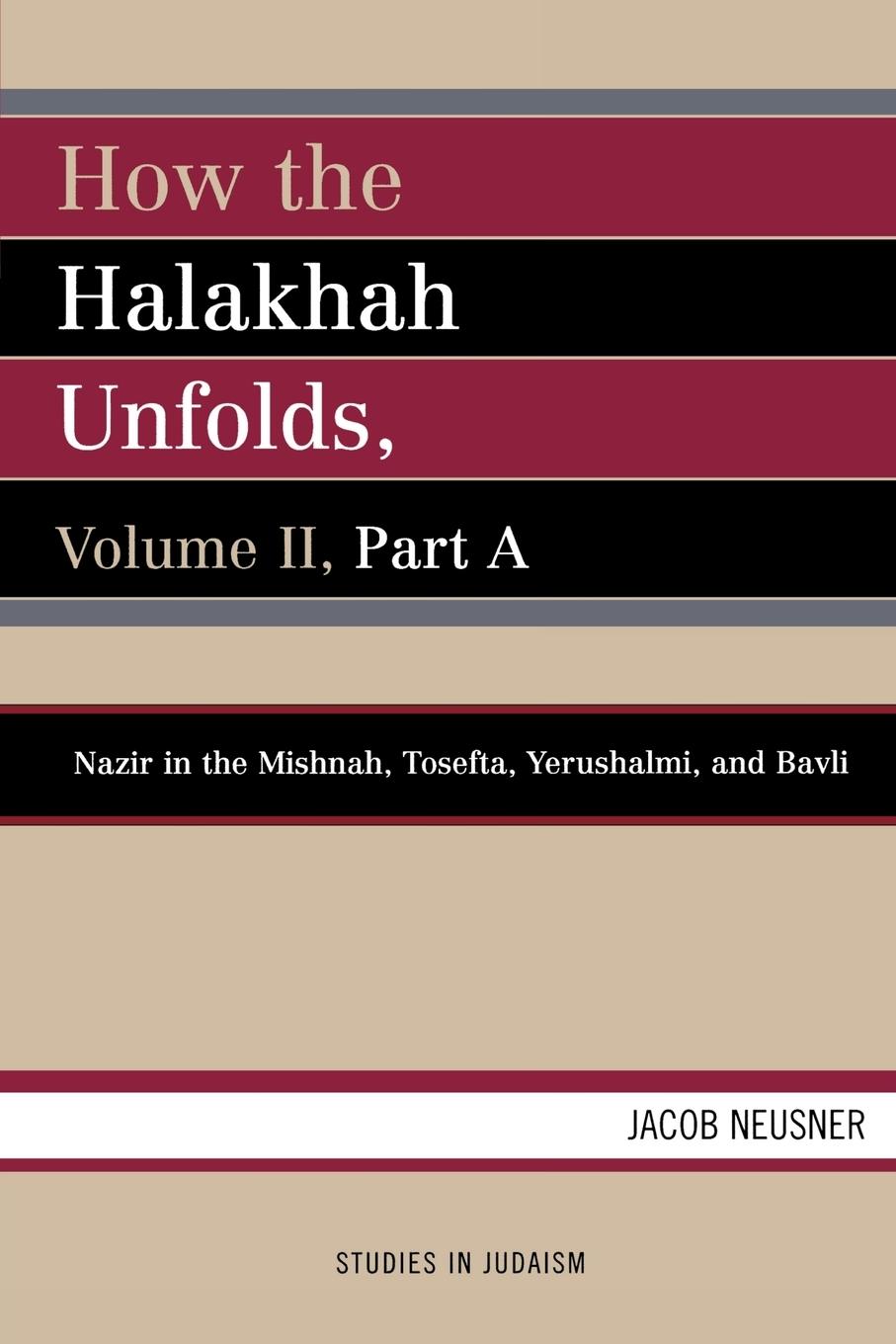Vorderes Coverbild How the Halakhah Unfolds