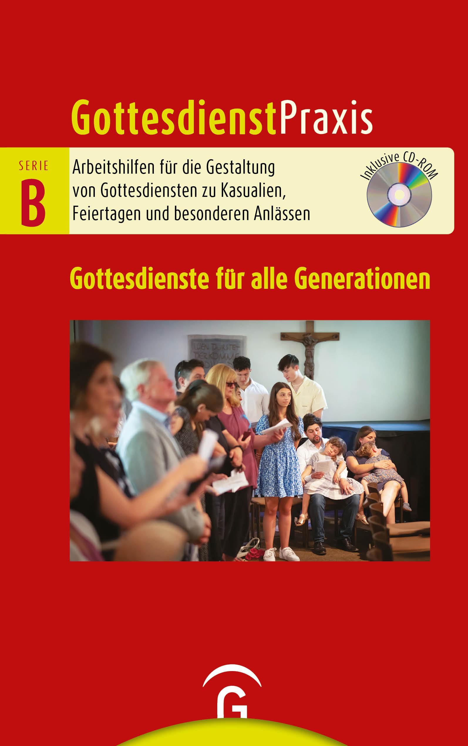 Vorderes Coverbild Gottesdienste für alle Generationen