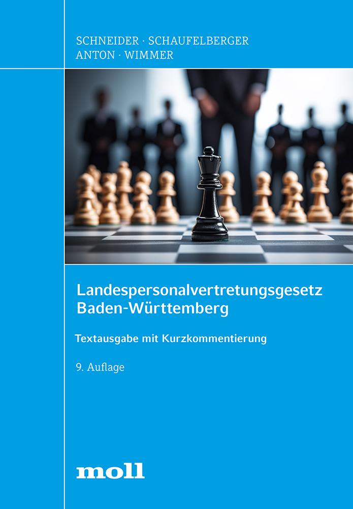 Vorderes Coverbild Landespersonalvertretungsgesetz Baden-Württemberg