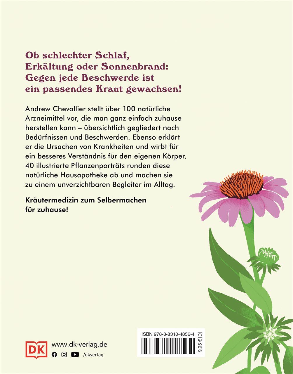 Rückseitencover Die pflanzliche Hausapotheke