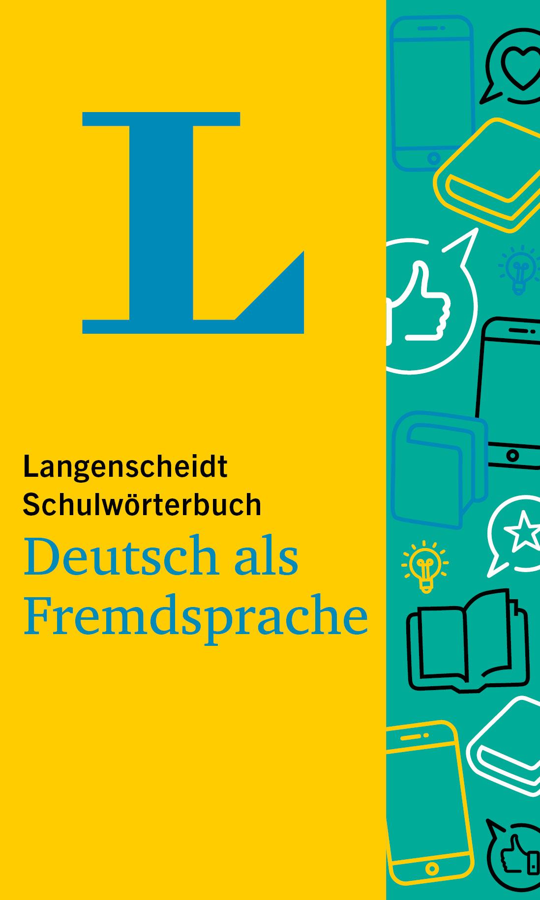 Vorderes Coverbild Langenscheidt Schulwörterbuch Deutsch als Fremdsprache