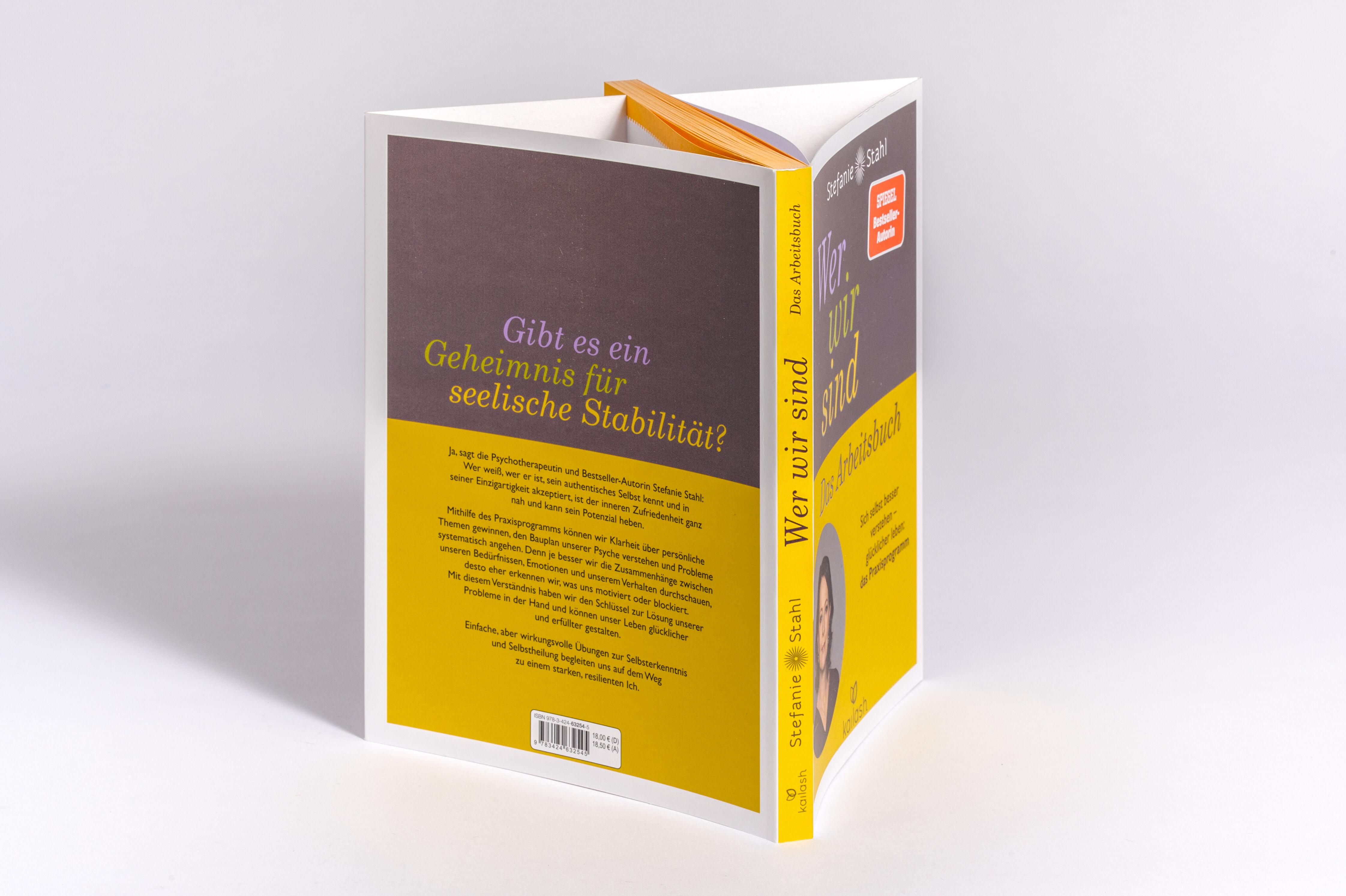 Beispielinhalt (Bild) Wer wir sind. Das Arbeitsbuch