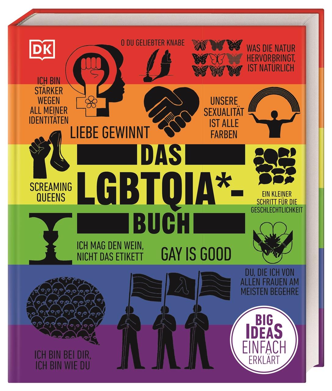 Vorderes Coverbild Big Ideas. Das LGBTQIA*-Buch