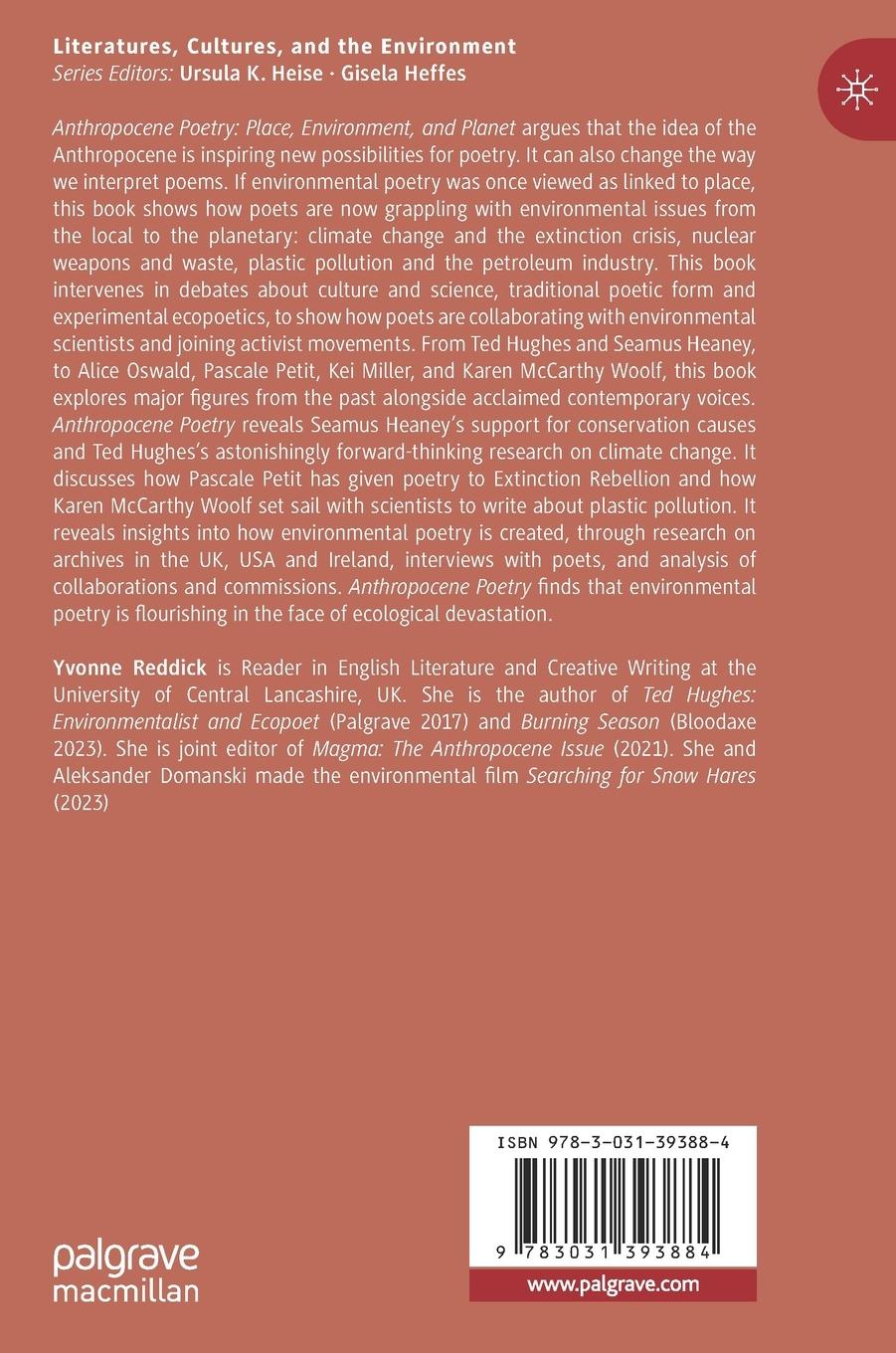 Rückseitencover Anthropocene Poetry