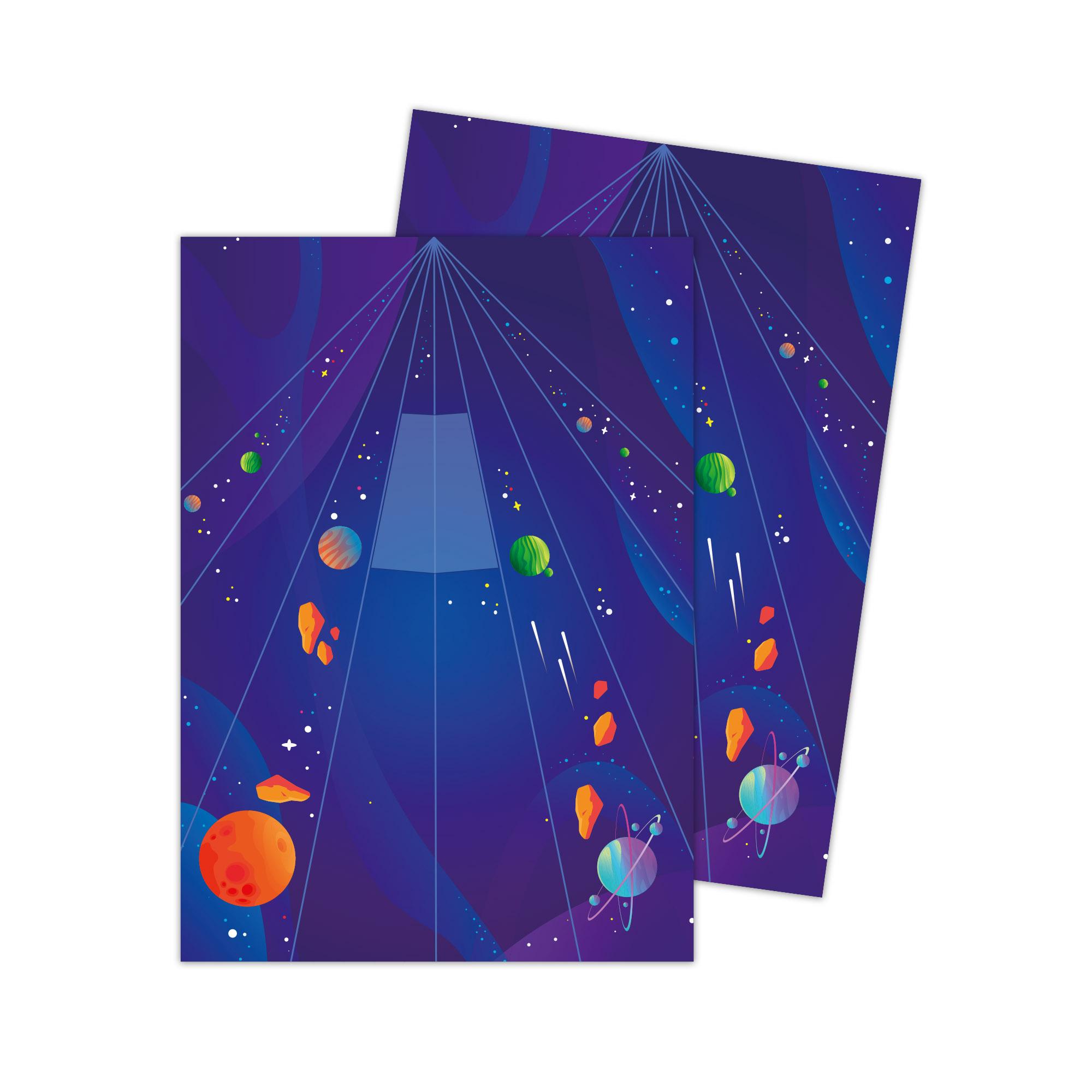 Beispielinhalt (Bild) Schnippeln - Kleben - Fertig! Papierflieger