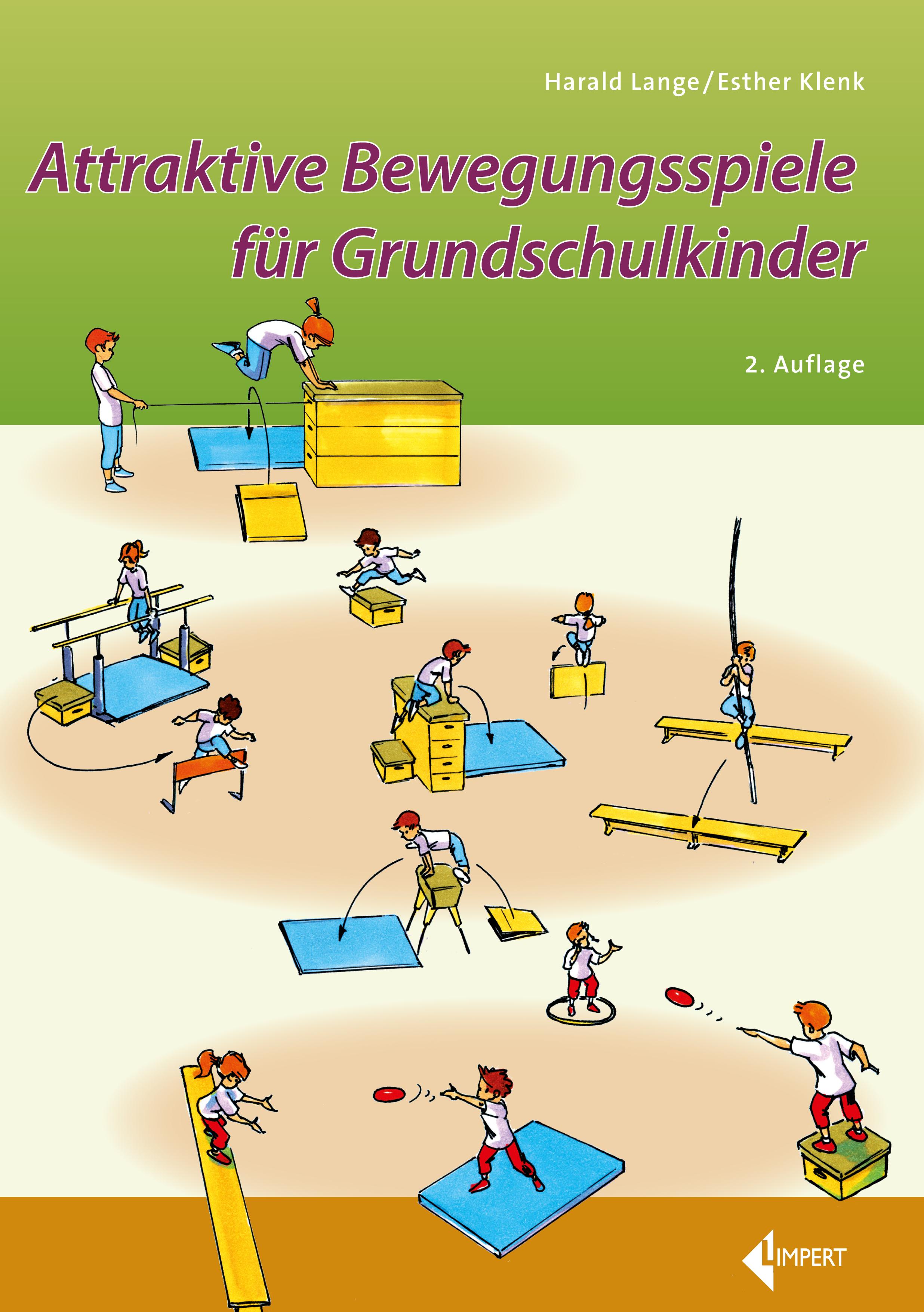 Vorderes Coverbild Attraktive Bewegungsspiele für Grundschulkinder