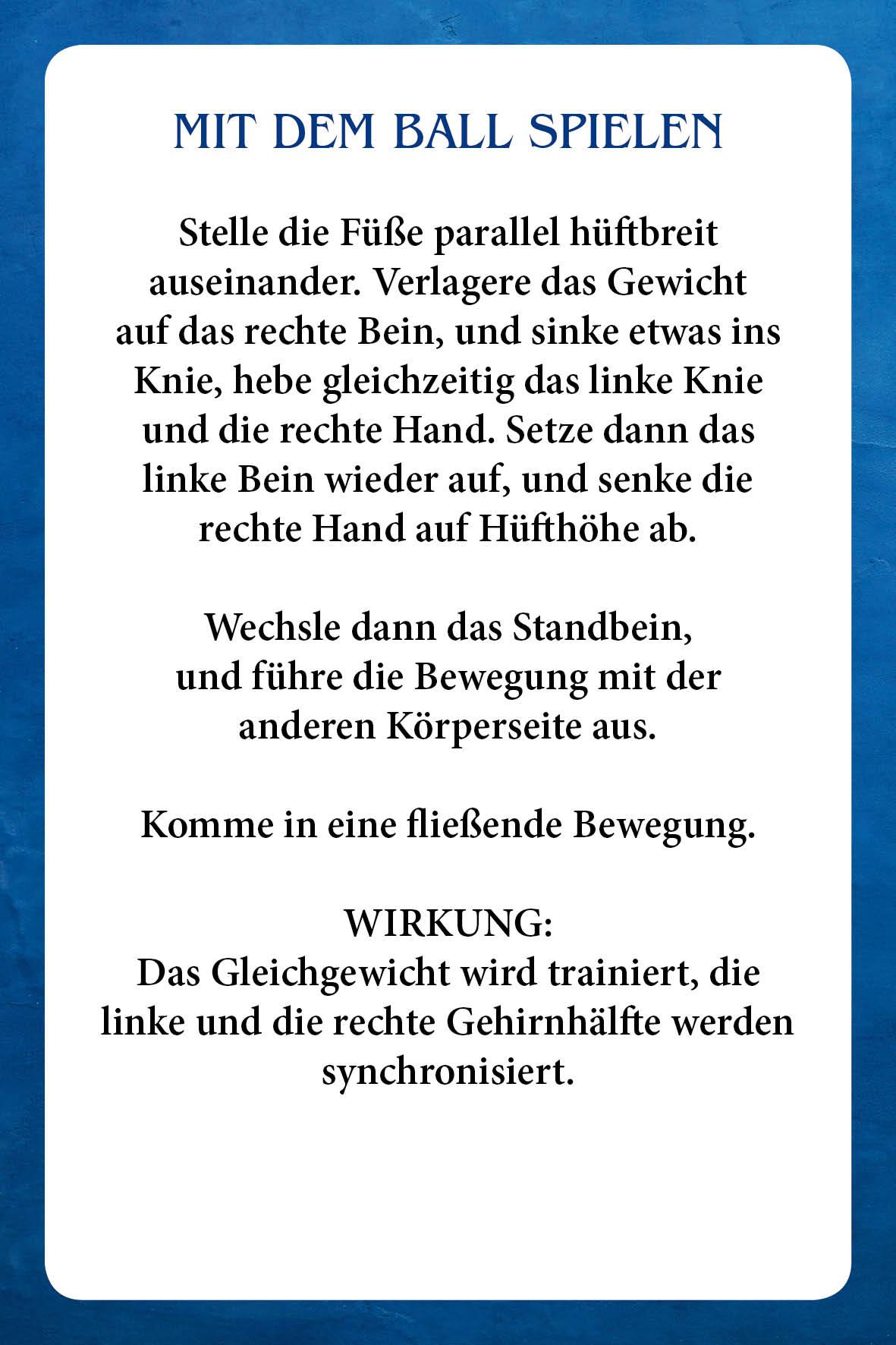 Beispielinhalt (Bild) Qigong für die Gesundheit 2 - Neue Übungen zum Selbst-Zusammenstellen