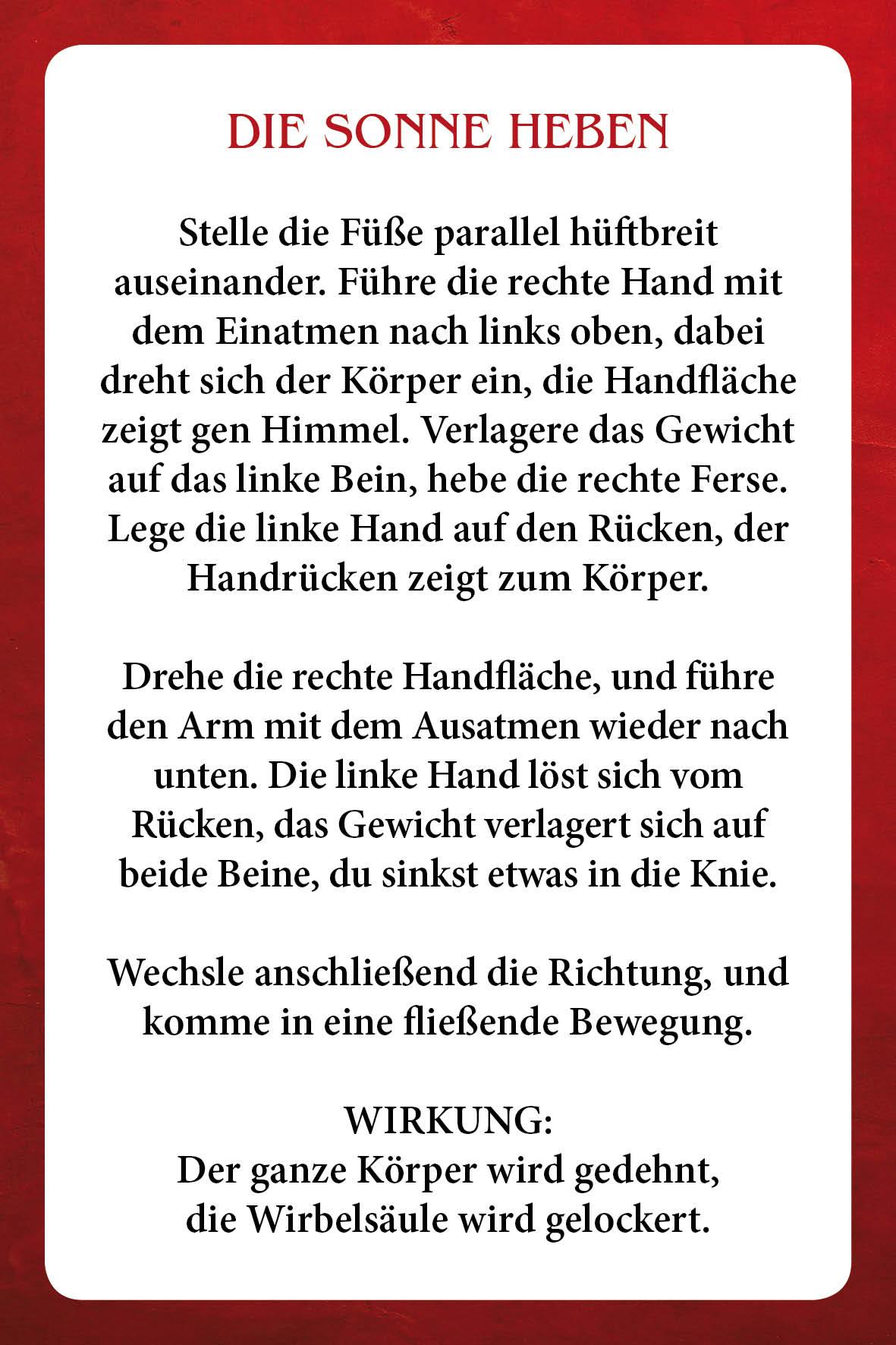 Beispielinhalt (Bild) Qigong für die Gesundheit 2 - Neue Übungen zum Selbst-Zusammenstellen