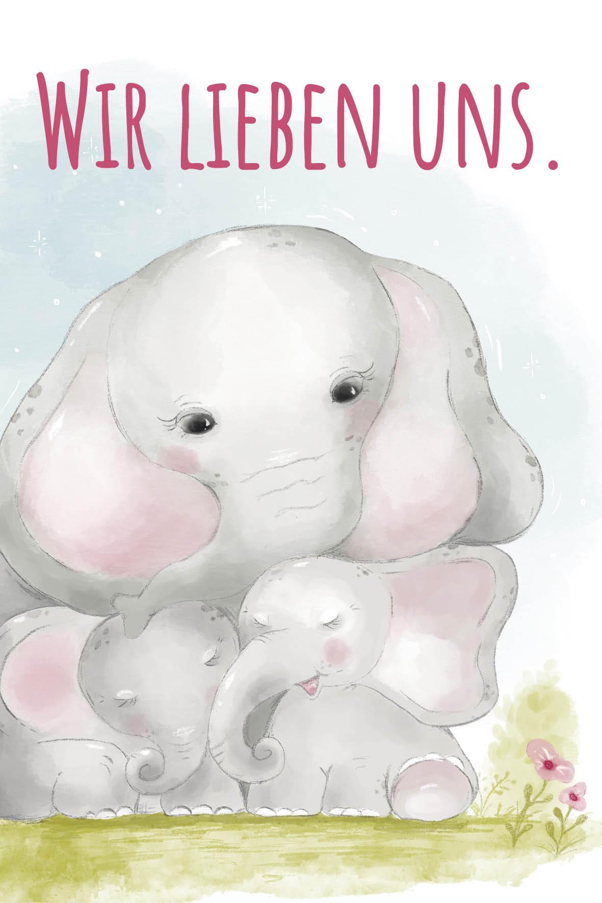 Beispielinhalt (Bild) Wir sind wir! - 40 Affirmationen und Rituale, die Familien stark machen