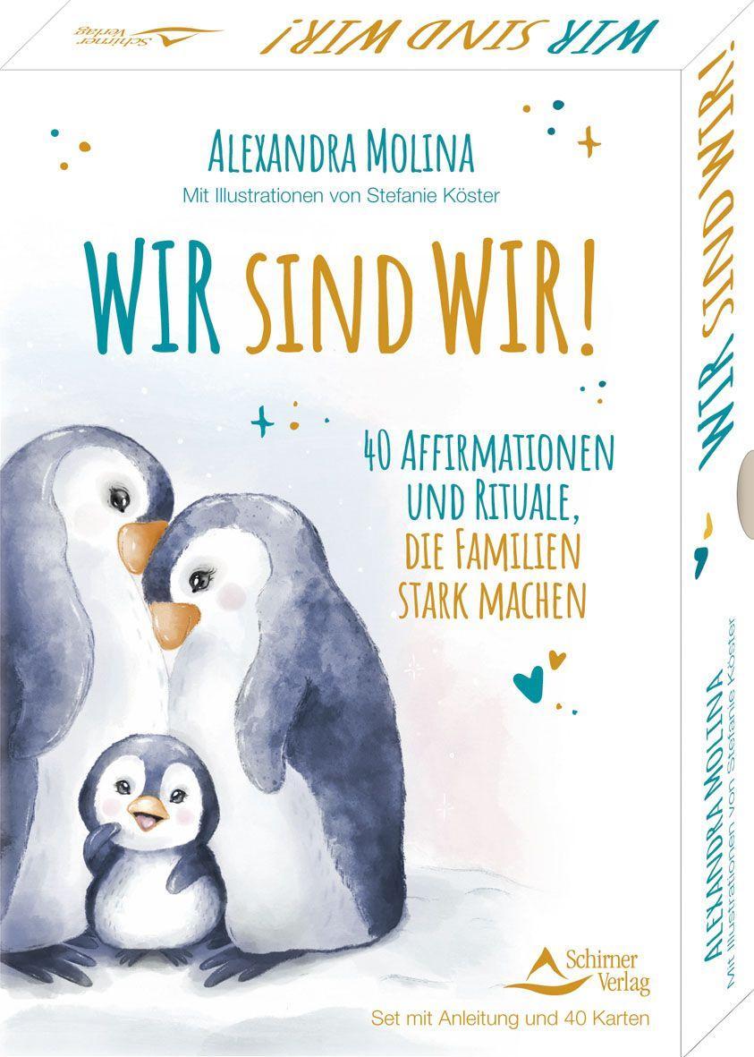 Vorderes Coverbild Wir sind wir! - 40 Affirmationen und Rituale, die Familien stark machen