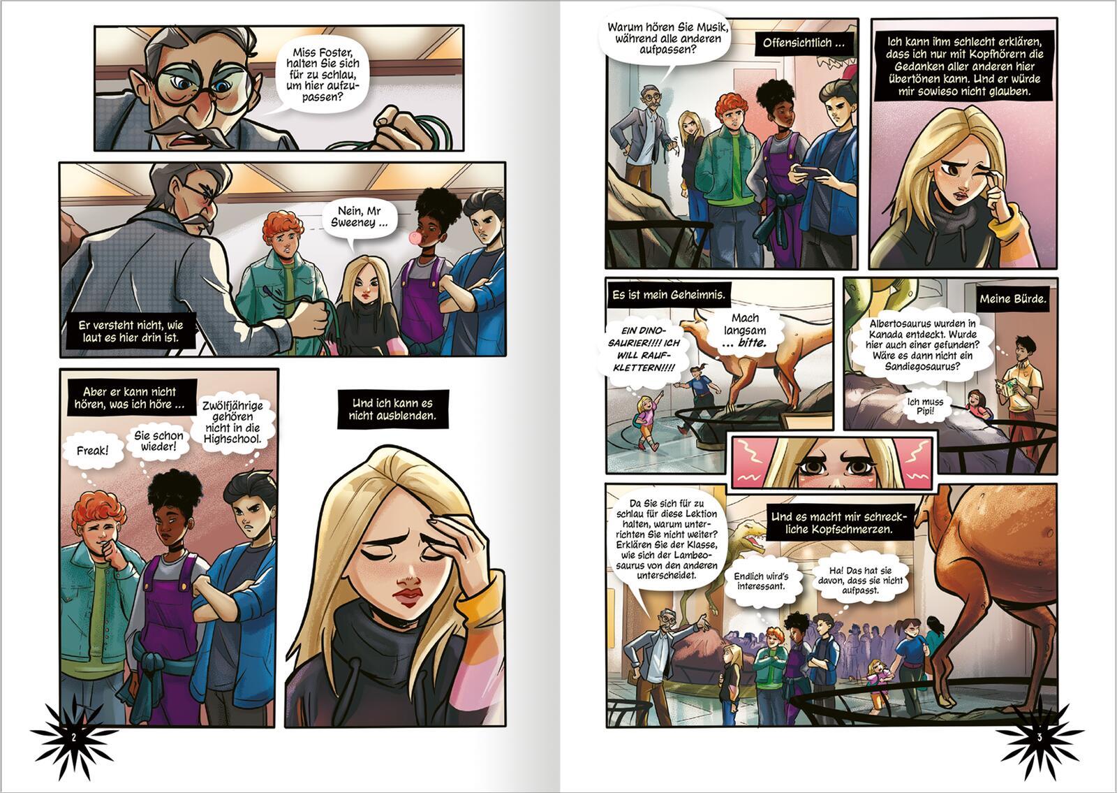 Beispielinhalt (Bild) Keeper of the Lost Cities - Die Graphic Novel, Teil 1 (Keeper of the Lost Cities)
