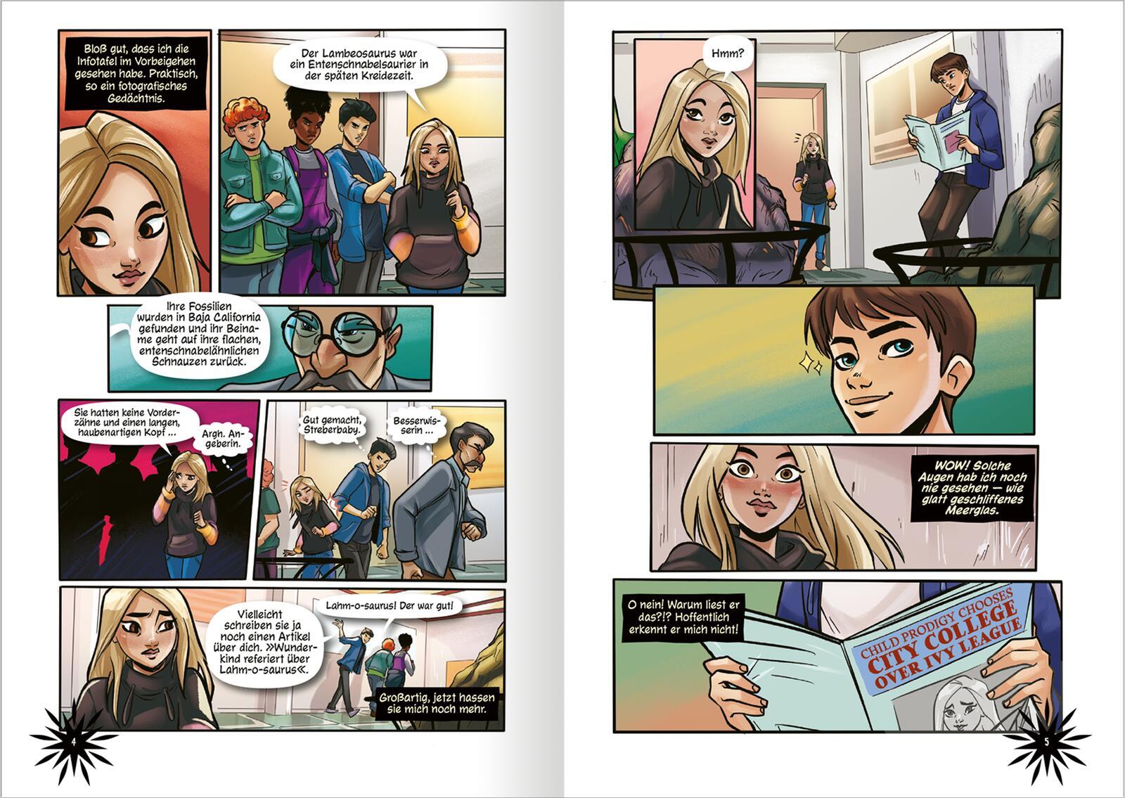 Beispielinhalt (Bild) Keeper of the Lost Cities - Die Graphic Novel, Teil 1 (Keeper of the Lost Cities)