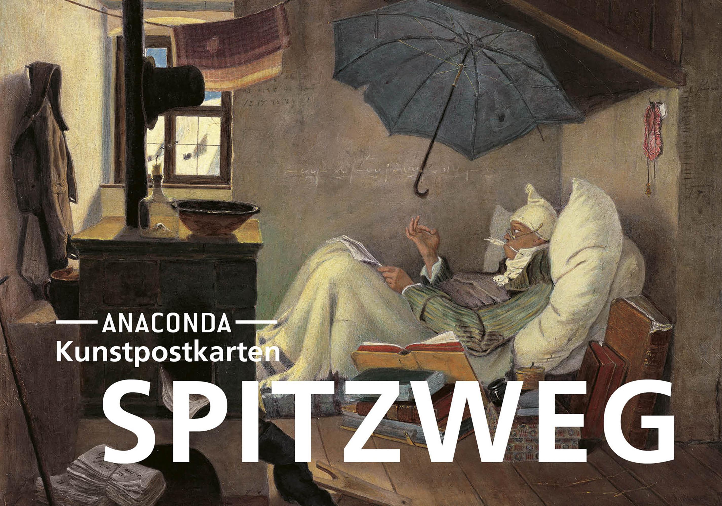 Vorderes Coverbild Postkarten-Set Carl Spitzweg