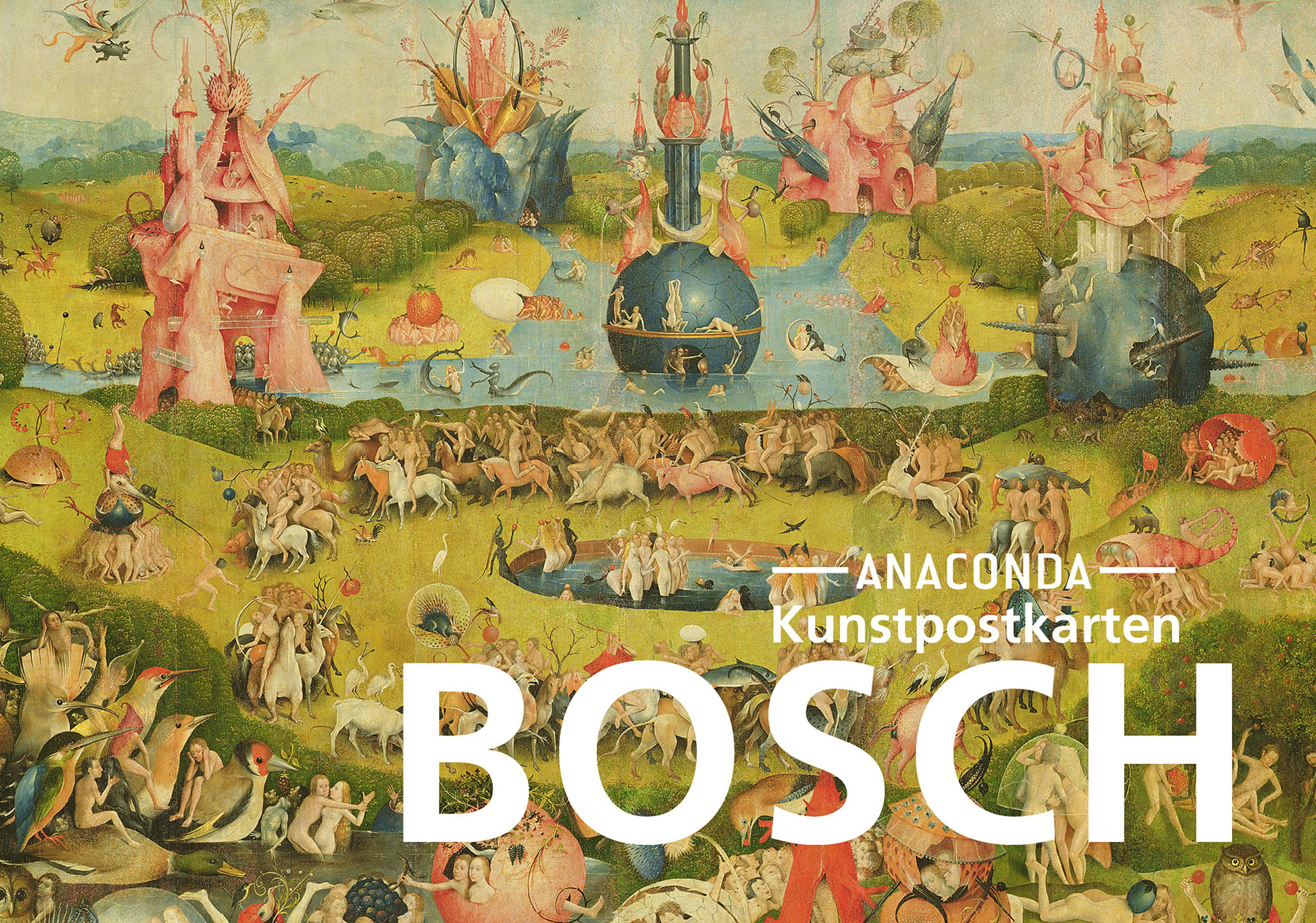 Vorderes Coverbild Postkarten-Set Hieronymus Bosch