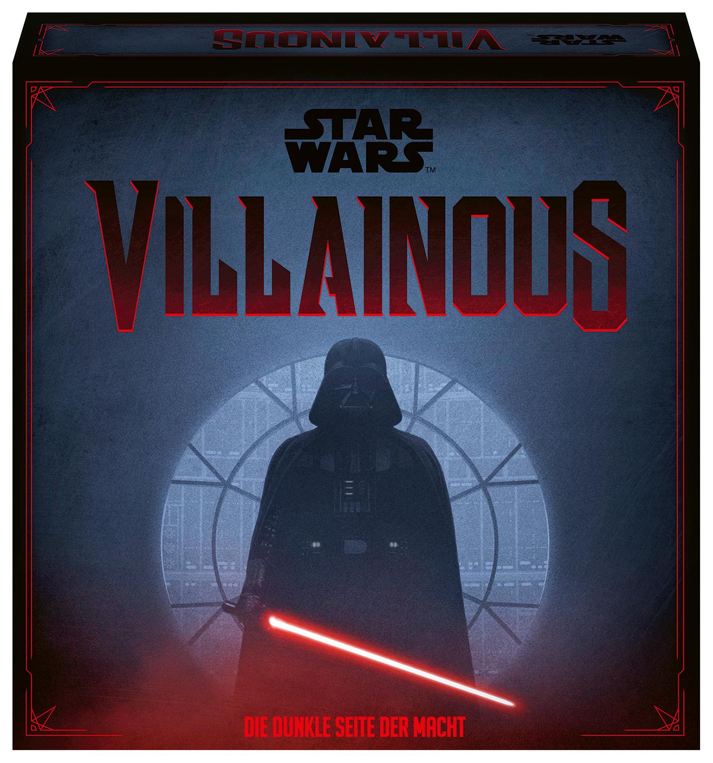 Vorderes Coverbild Ravensburger 27491 - Star Wars Villainous - Die dunkle Seite der Macht, deutsche Ausgabe des Strategiespiels ab 10 Jahren für 2-4 Spieler