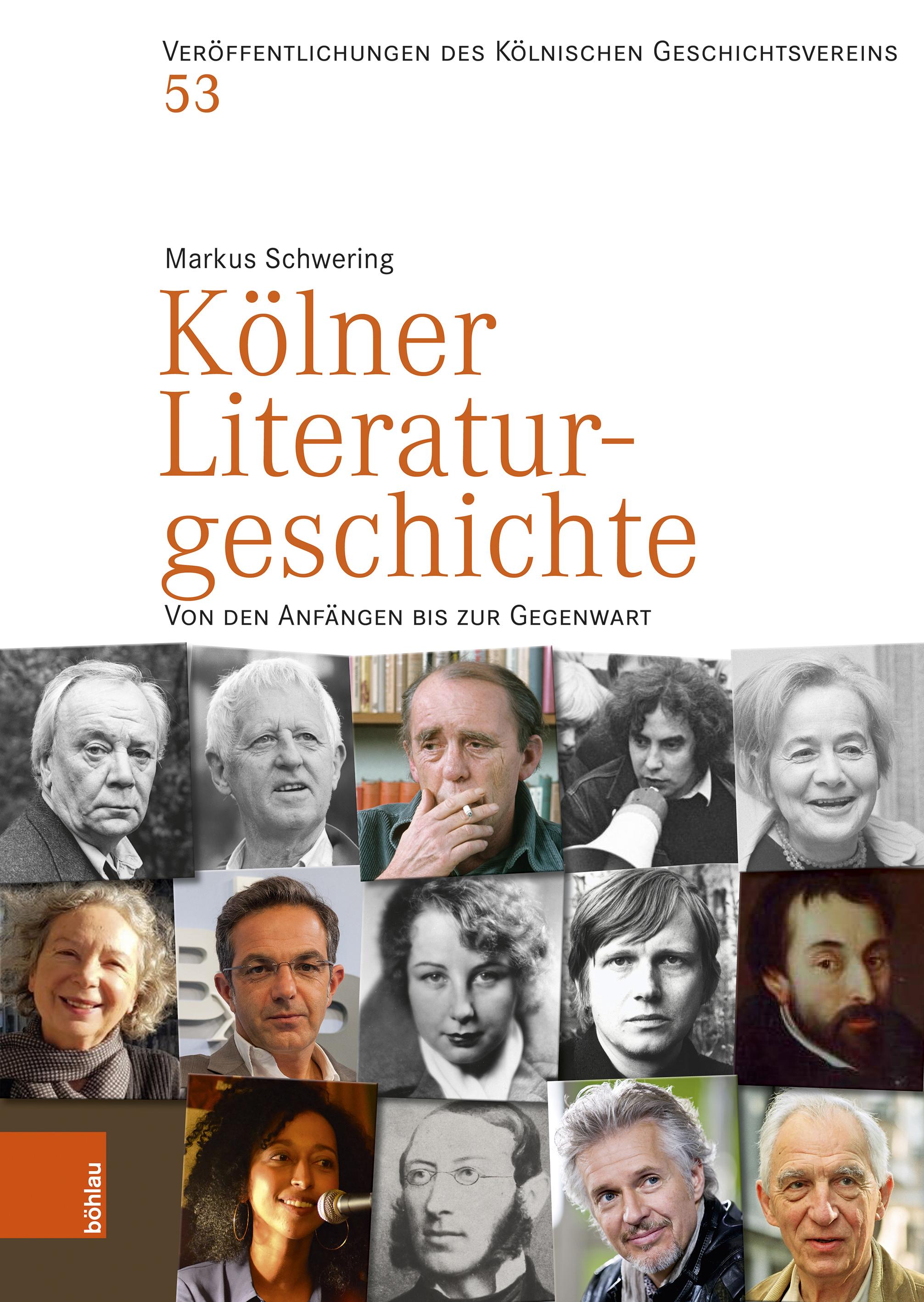 Vorderes Coverbild Kölner Literaturgeschichte