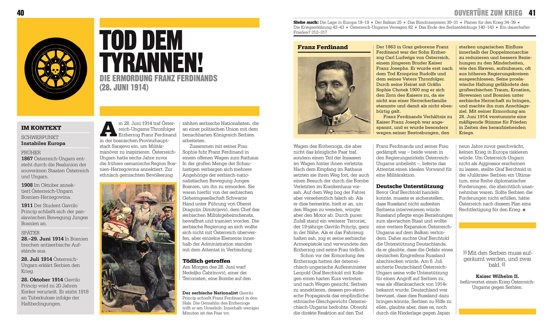 Beispielinhalt (Bild) Big Ideas. Der Erste Weltkrieg