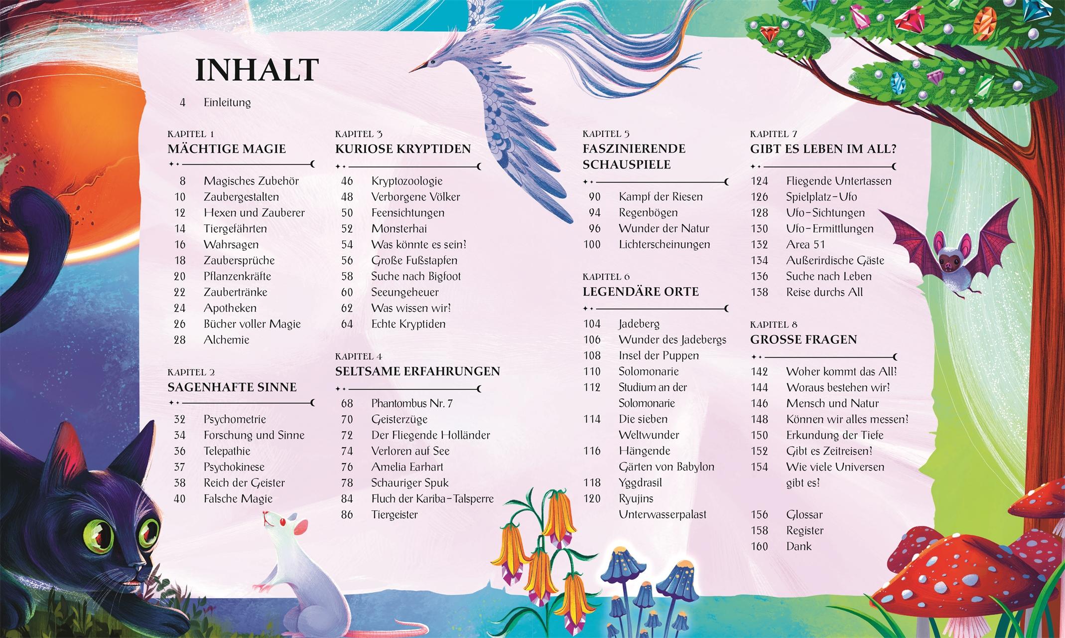 Beispielinhalt (Bild) Die Geschichte der Magie