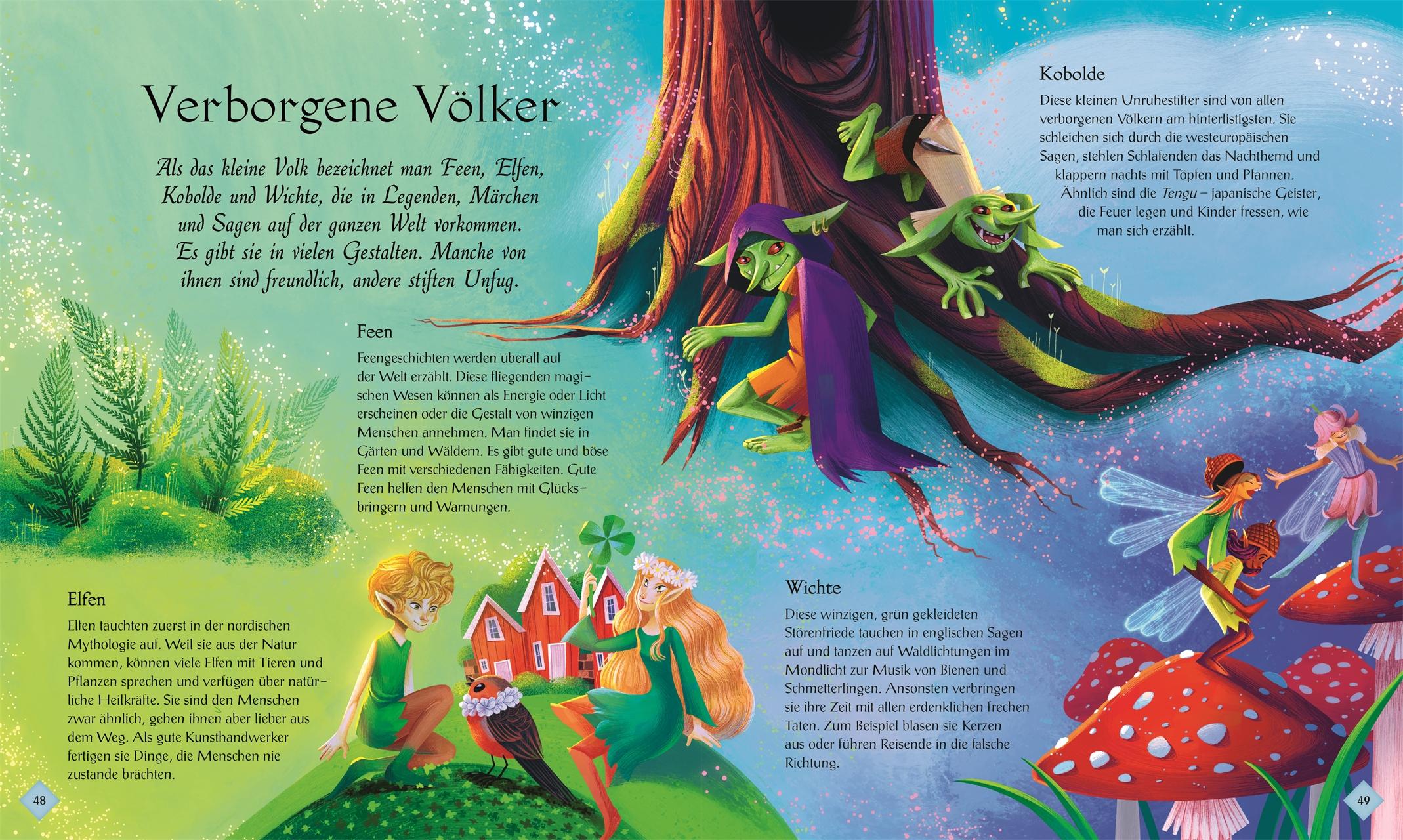 Beispielinhalt (Bild) Die Geschichte der Magie