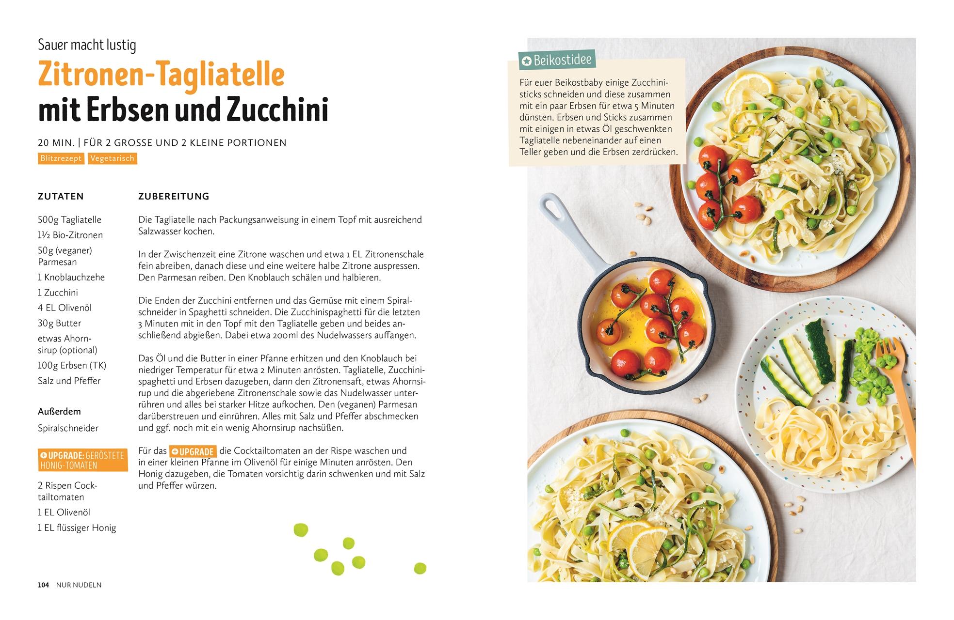 Beispielinhalt (Bild) Einmal kochen, alle happy!