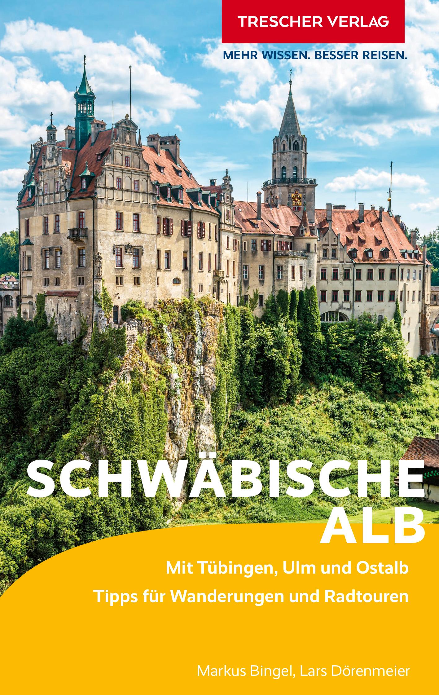Vorderes Coverbild TRESCHER Reiseführer Schwäbische Alb
