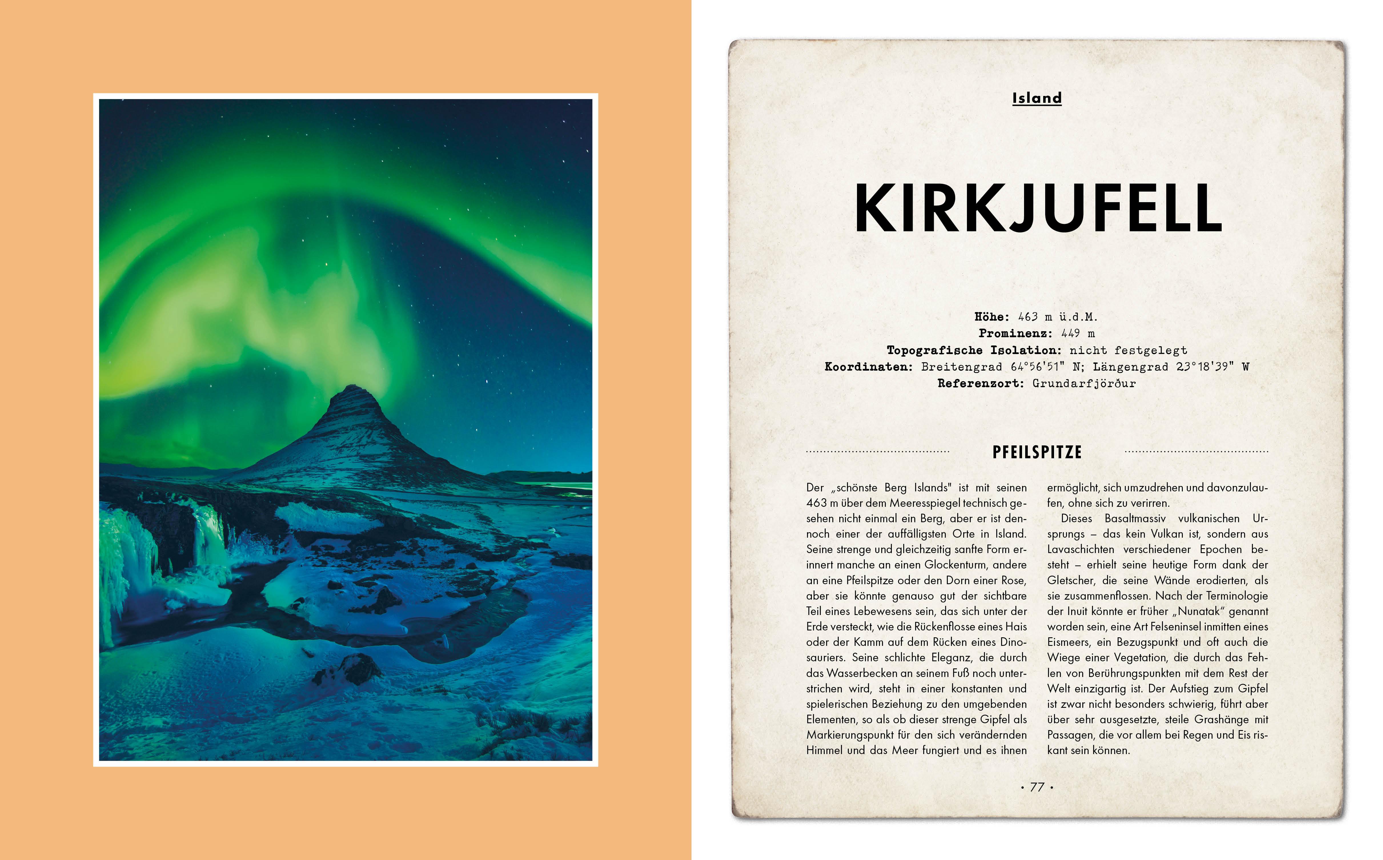 Beispielinhalt (Bild) Spektakuläre Berggipfel