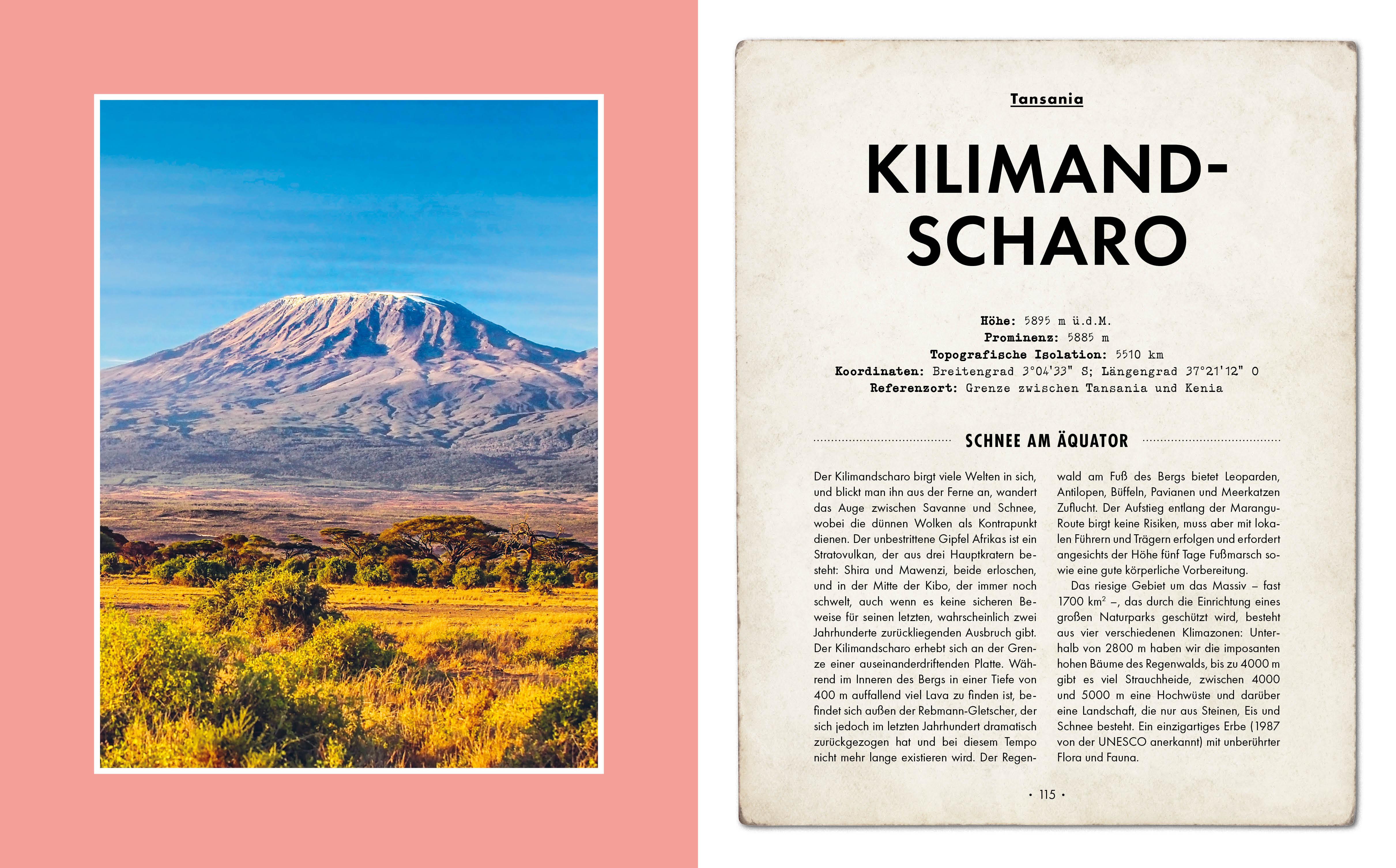 Beispielinhalt (Bild) Spektakuläre Berggipfel