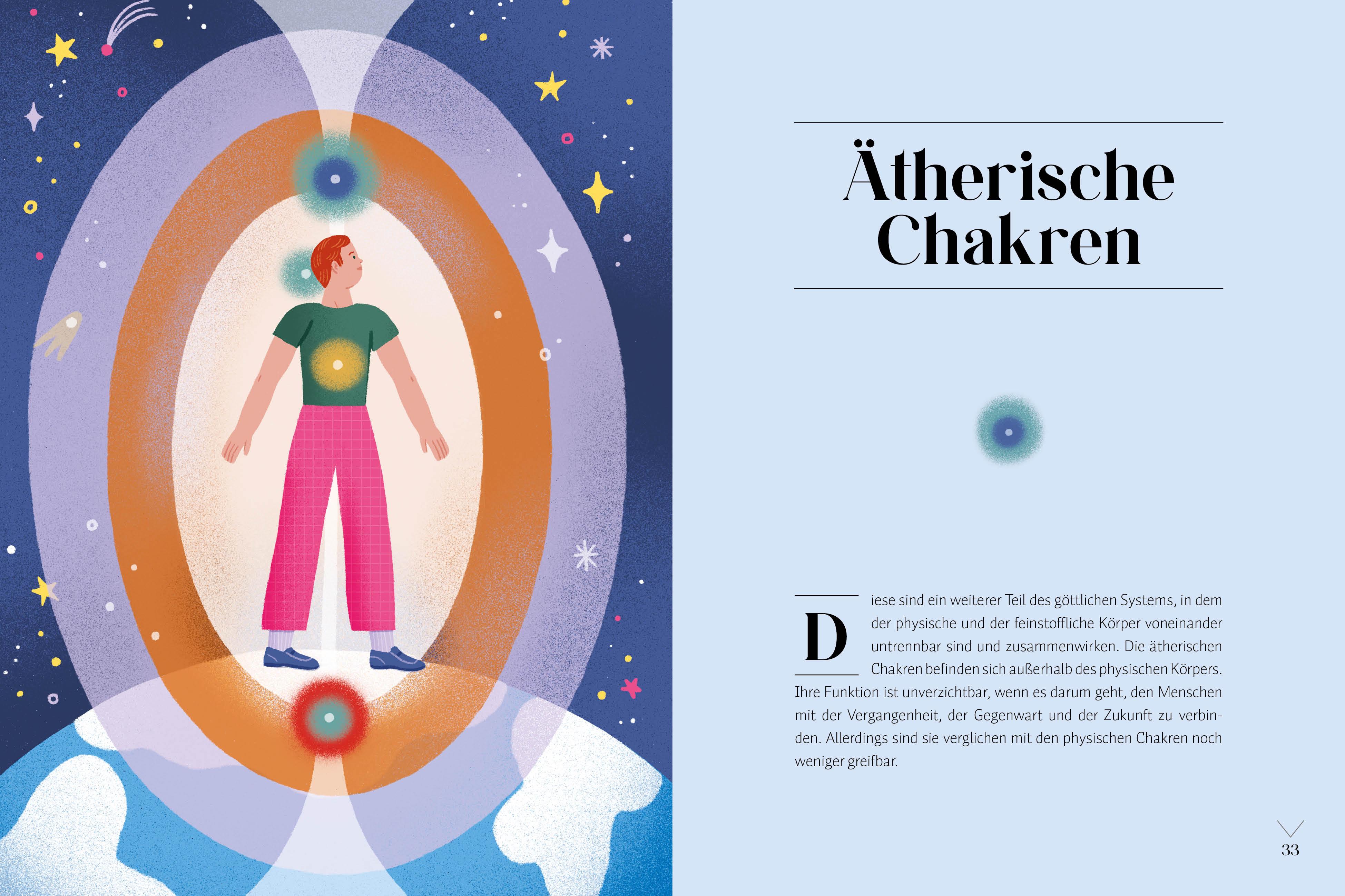 Beispielinhalt (Bild) Aura & Chakra  (VIVIDA)