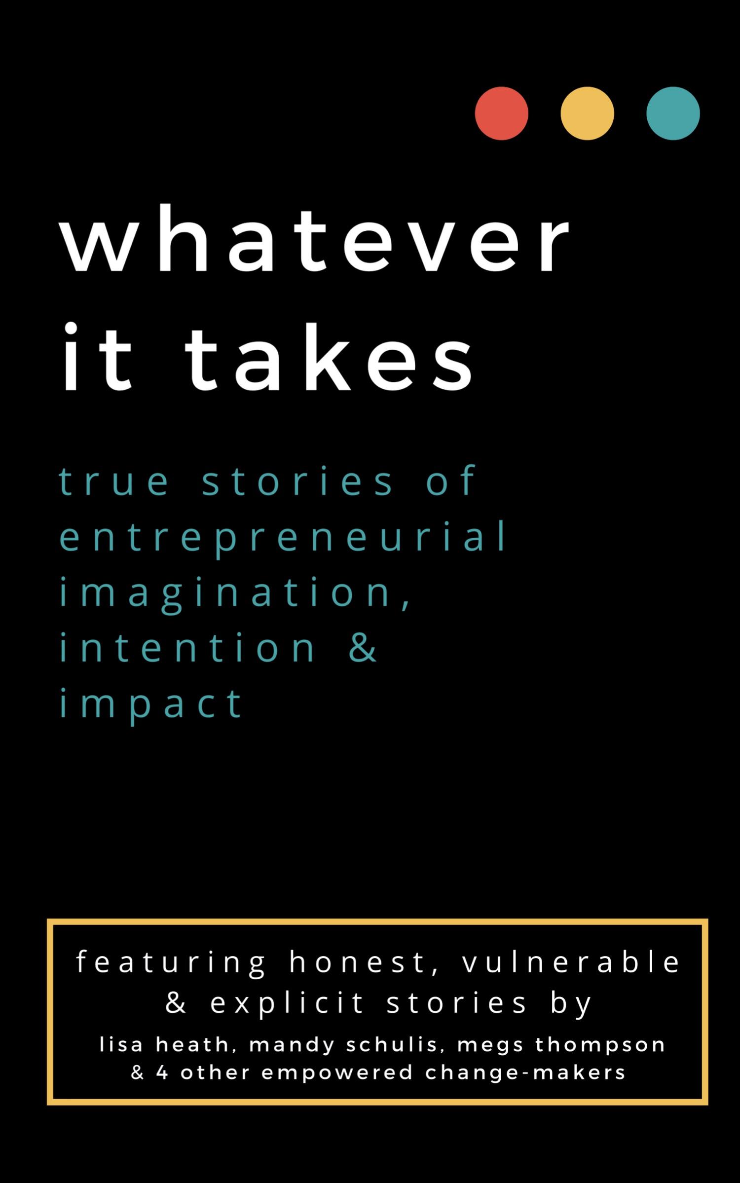 Vorderes Coverbild whatever it takes