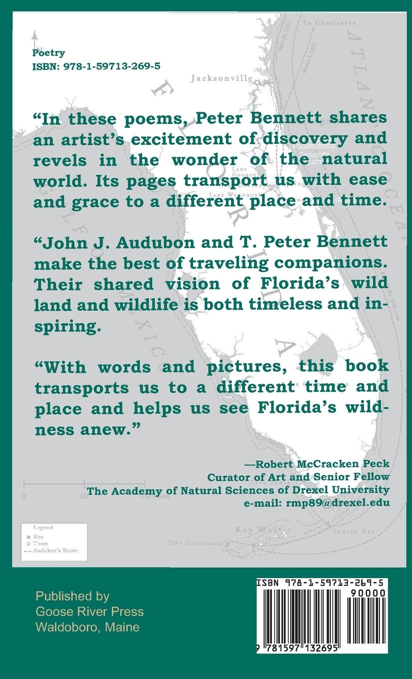 Rückseitencover JOHN AUDUBON EXPLORES FLORIDA