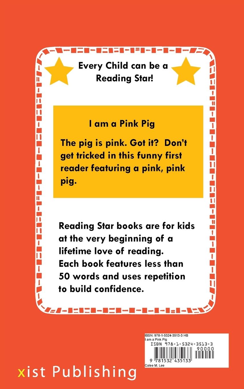 Rückseitencover I am a Pink Pig