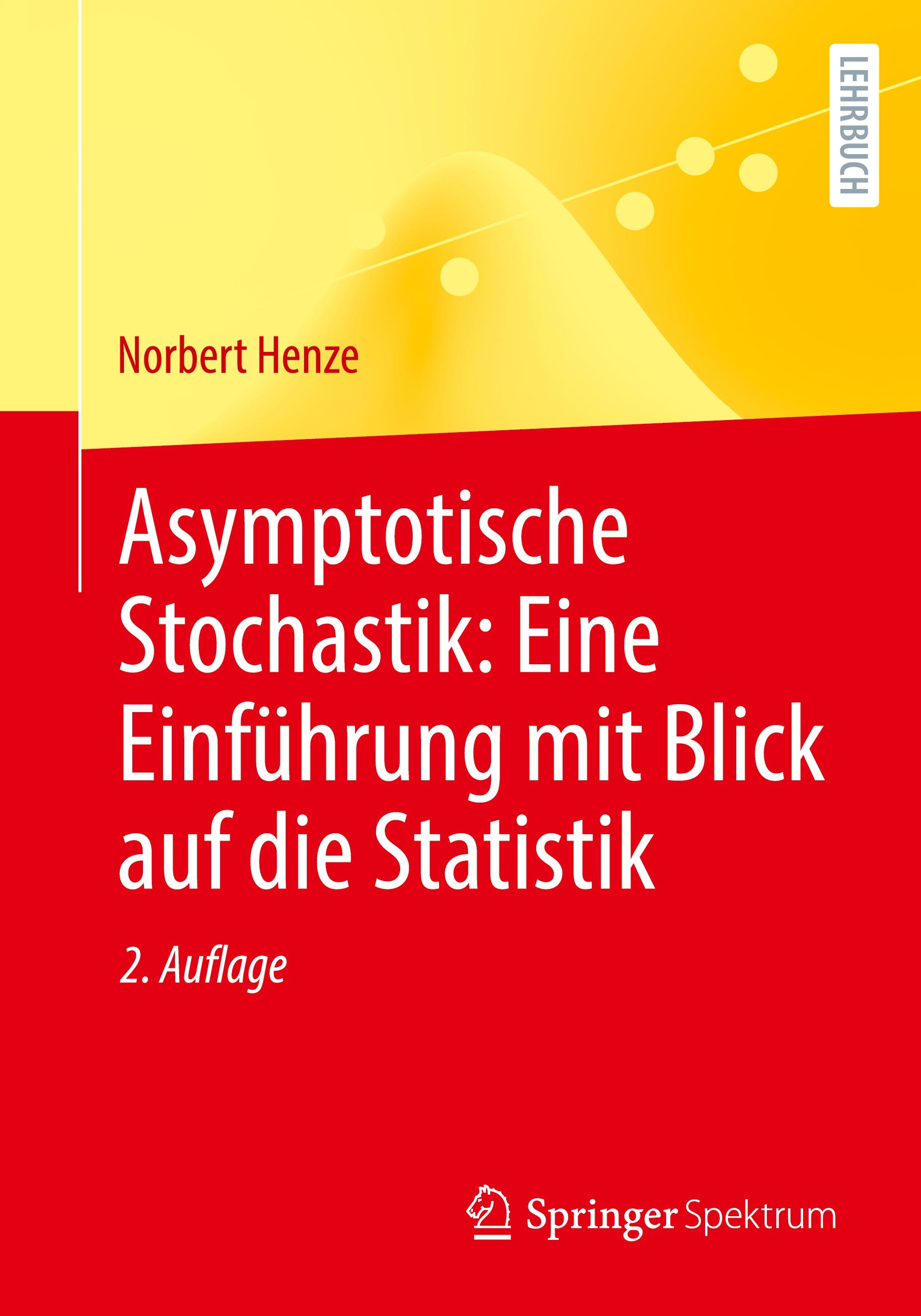 Vorderes Coverbild Asymptotische Stochastik: Eine Einführung mit Blick auf die Statistik