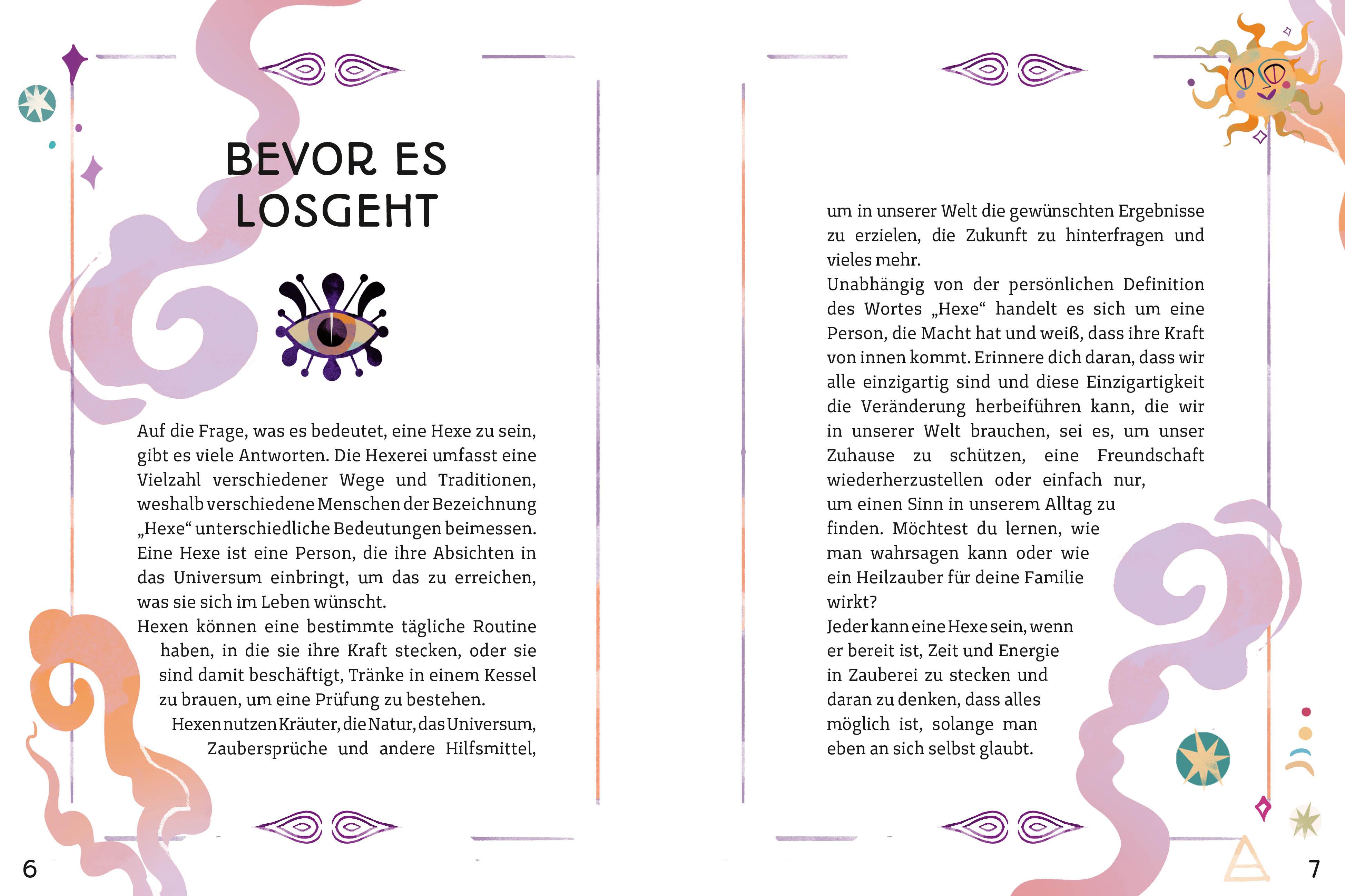 Beispielinhalt (Bild) Die Hexen-Azubine. Verwandle deine Energie in pure Magie