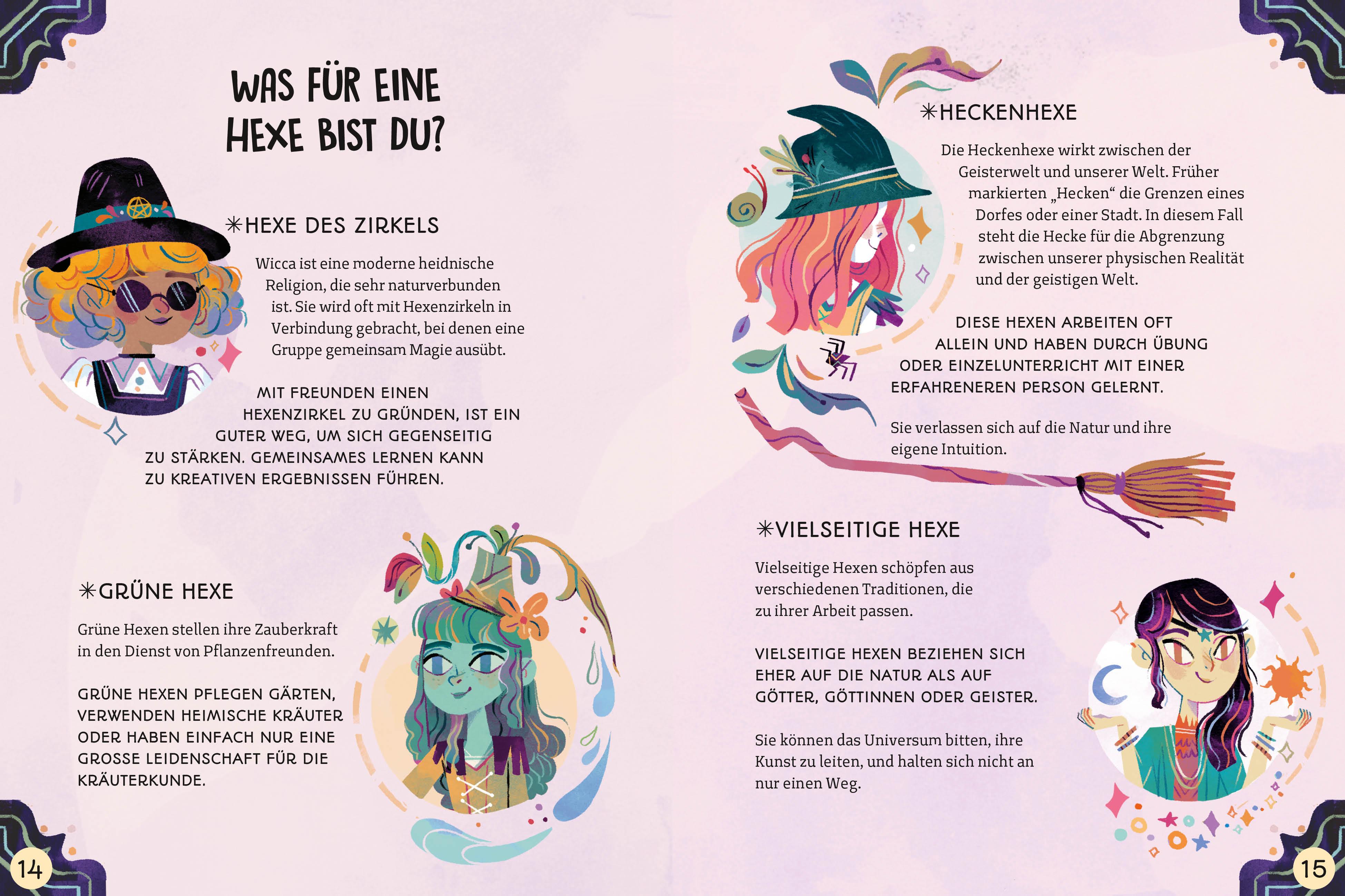 Beispielinhalt (Bild) Die Hexen-Azubine. Verwandle deine Energie in pure Magie