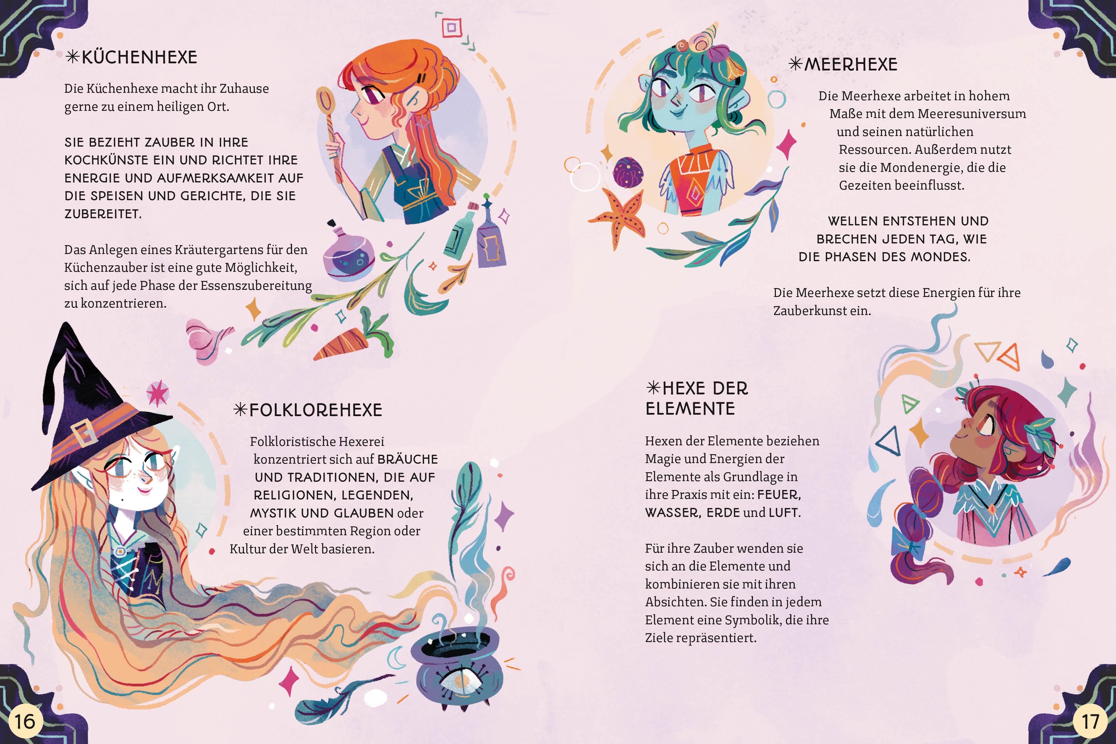 Beispielinhalt (Bild) Die Hexen-Azubine. Verwandle deine Energie in pure Magie