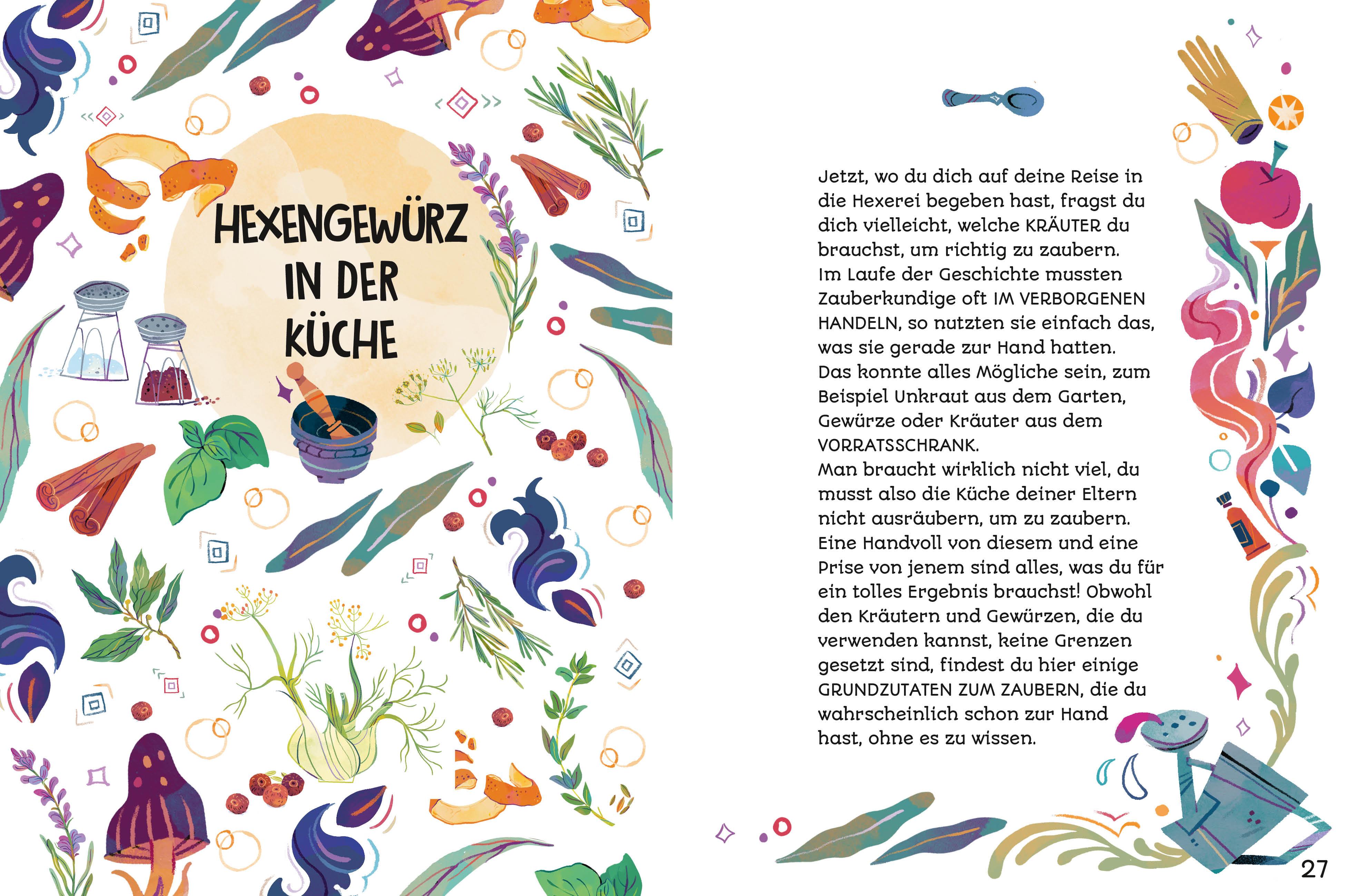 Beispielinhalt (Bild) Die Hexen-Azubine. Verwandle deine Energie in pure Magie