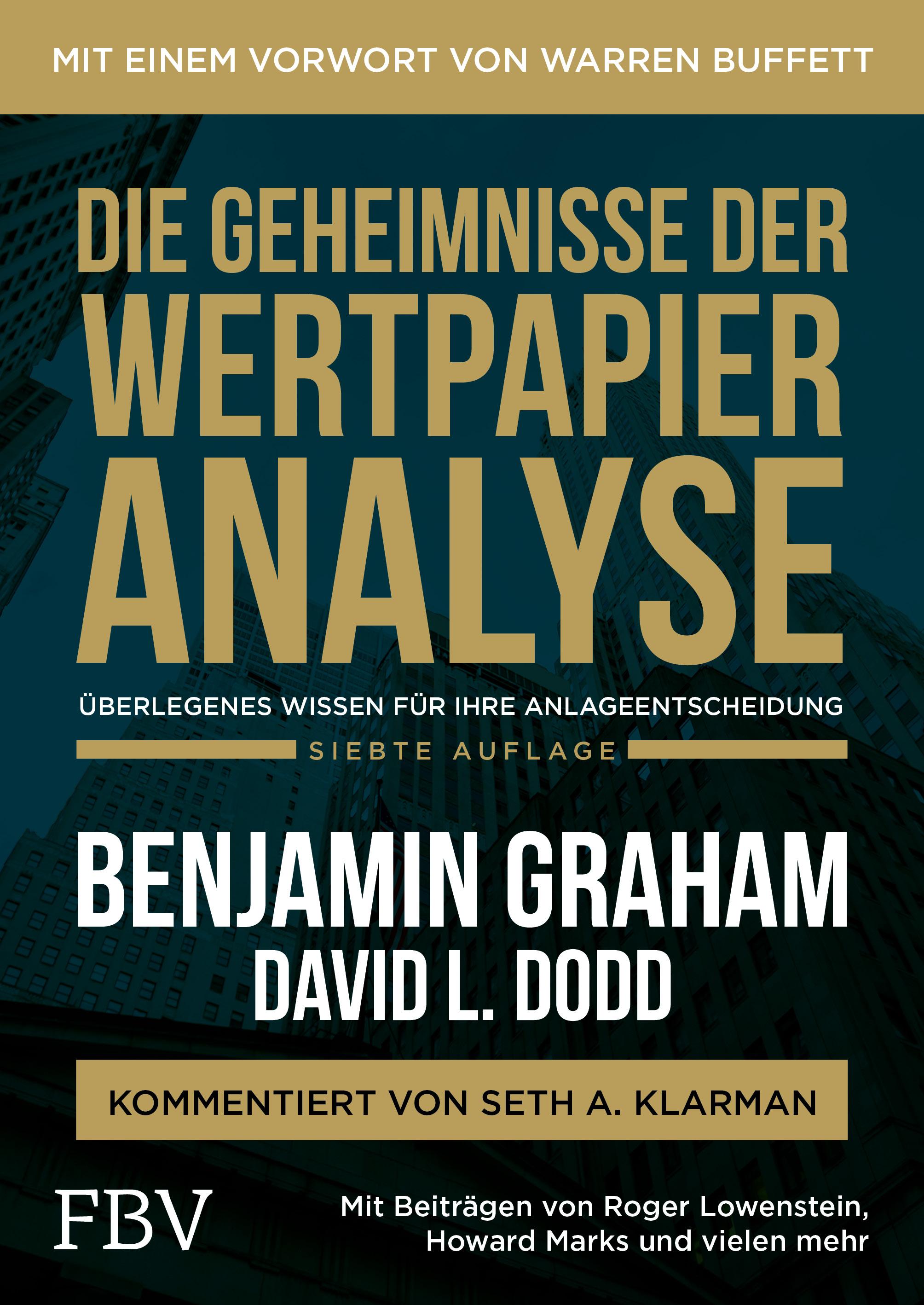 Vorderes Coverbild Die Geheimnisse der Wertpapieranalyse