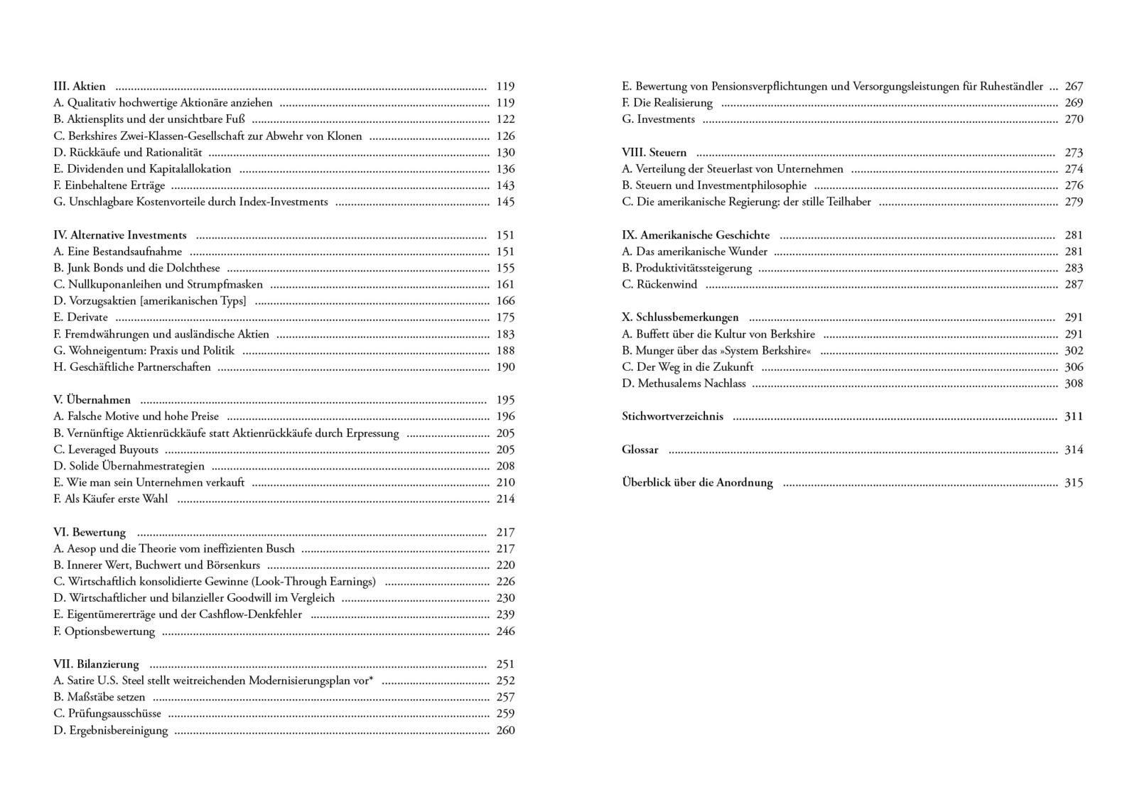 Beispielinhalt (Bild) Die Essays von Warren Buffett